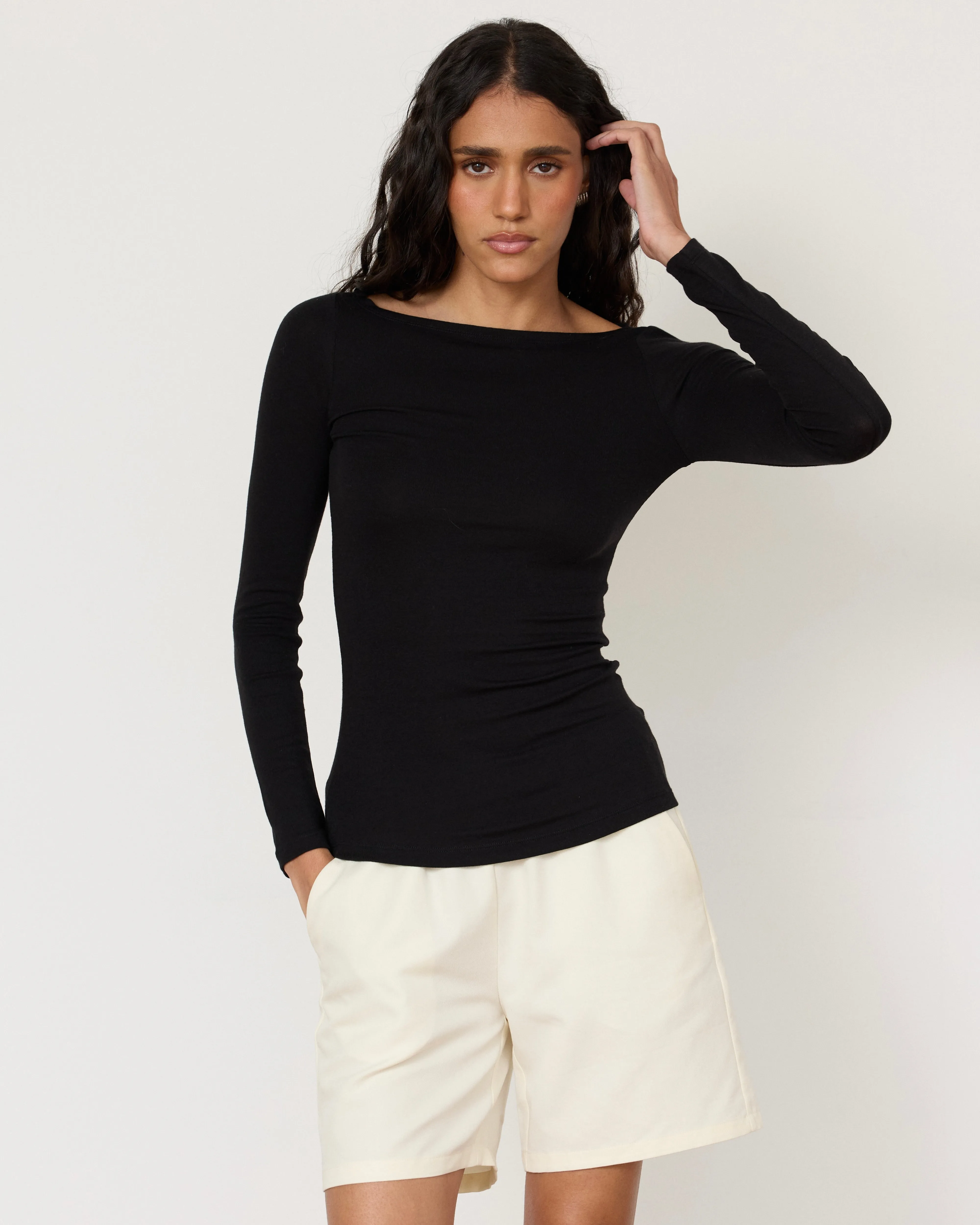 Lane Boatneck Top sold by Artless Forever product image thumbnail 3