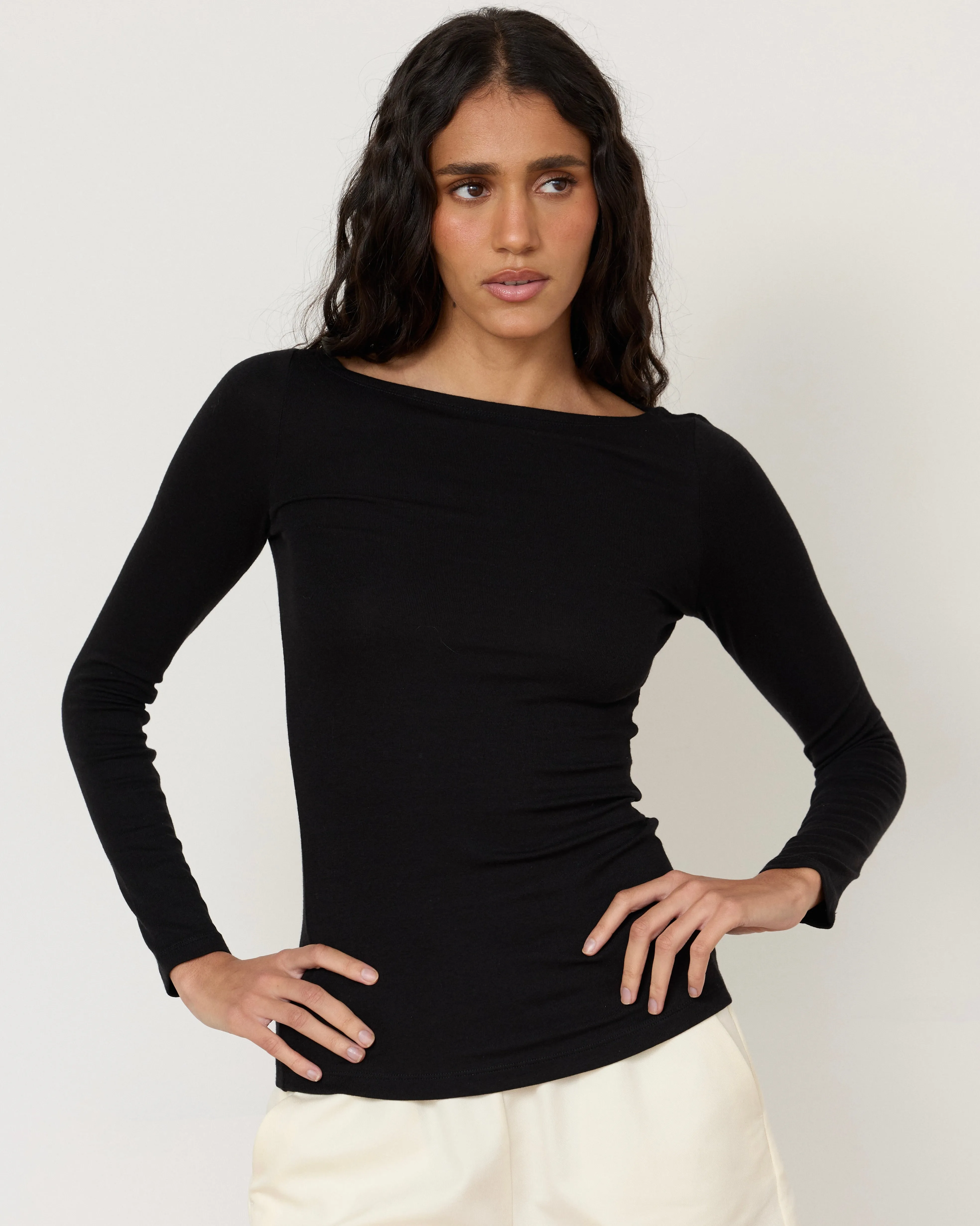 Lane Boatneck Top sold by Artless Forever product image thumbnail 2