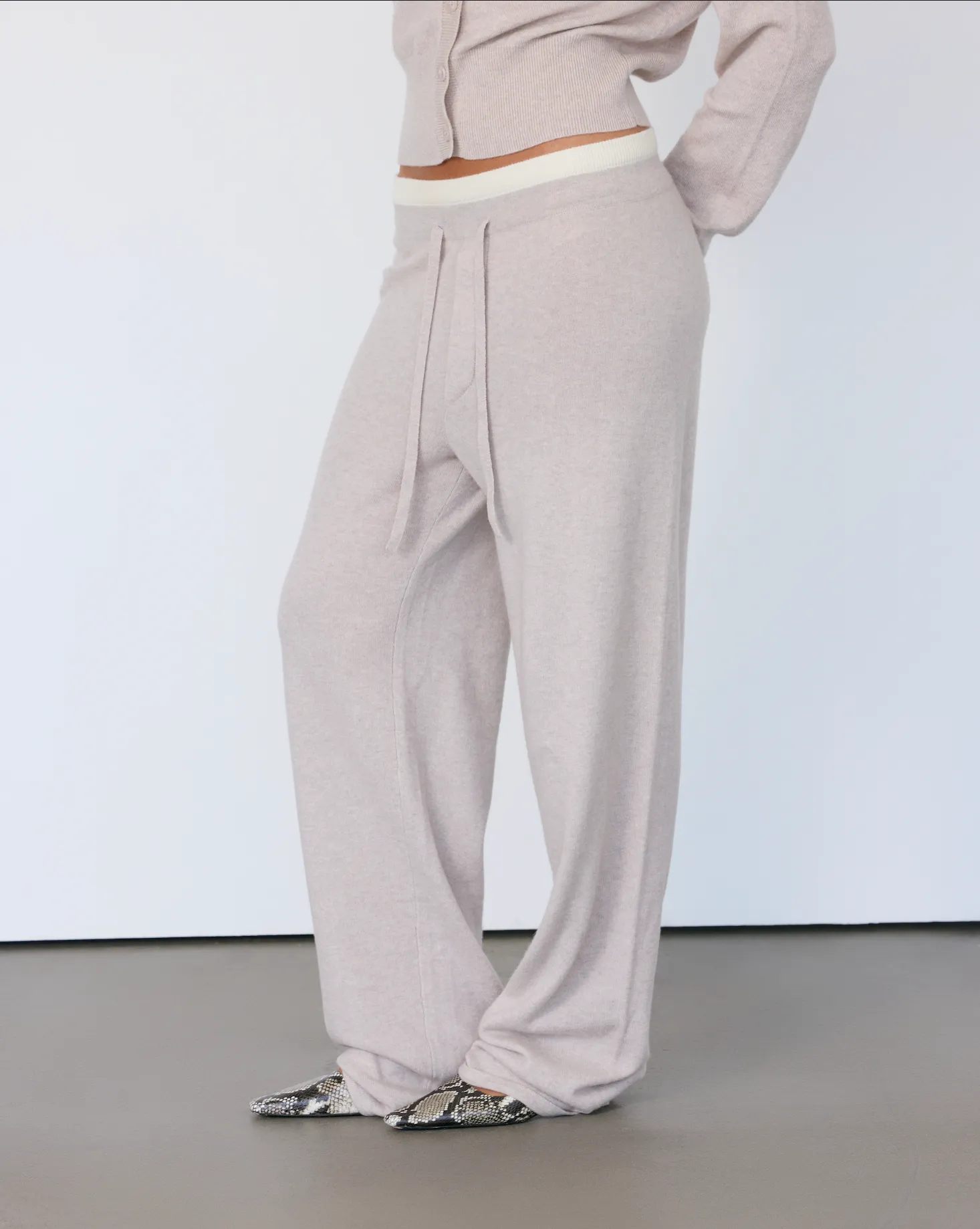 Tove Layered Cashmere Pant sold by Artless Forever product image thumbnail 4