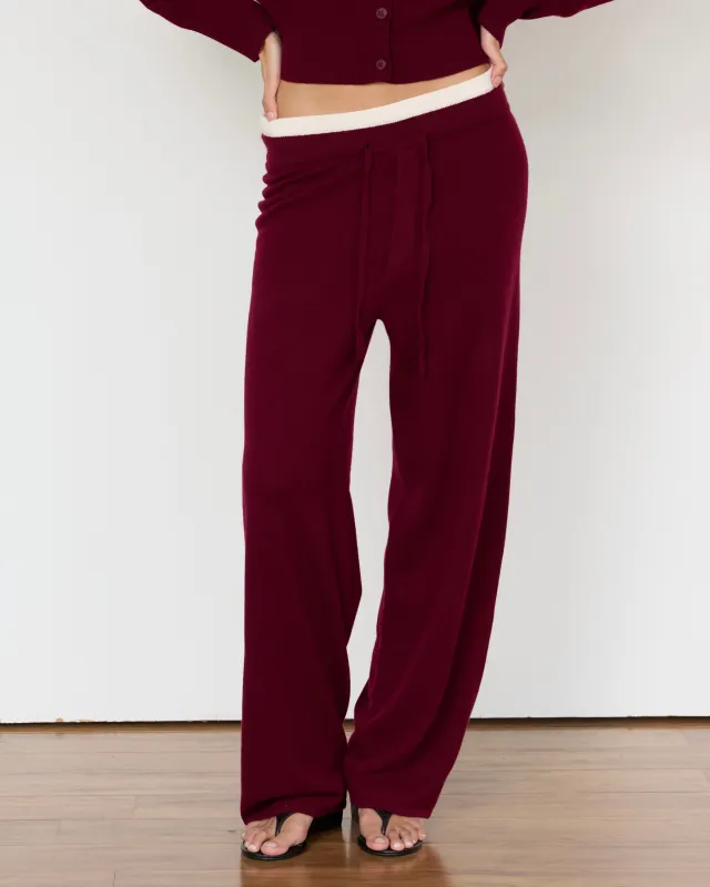 Tove Layered Cashmere Pant sold by Artless Forever