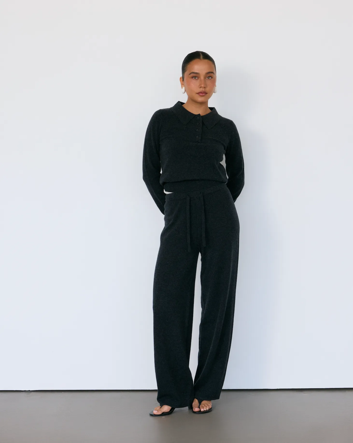 Tove Cashmere Polo sold by Artless Forever