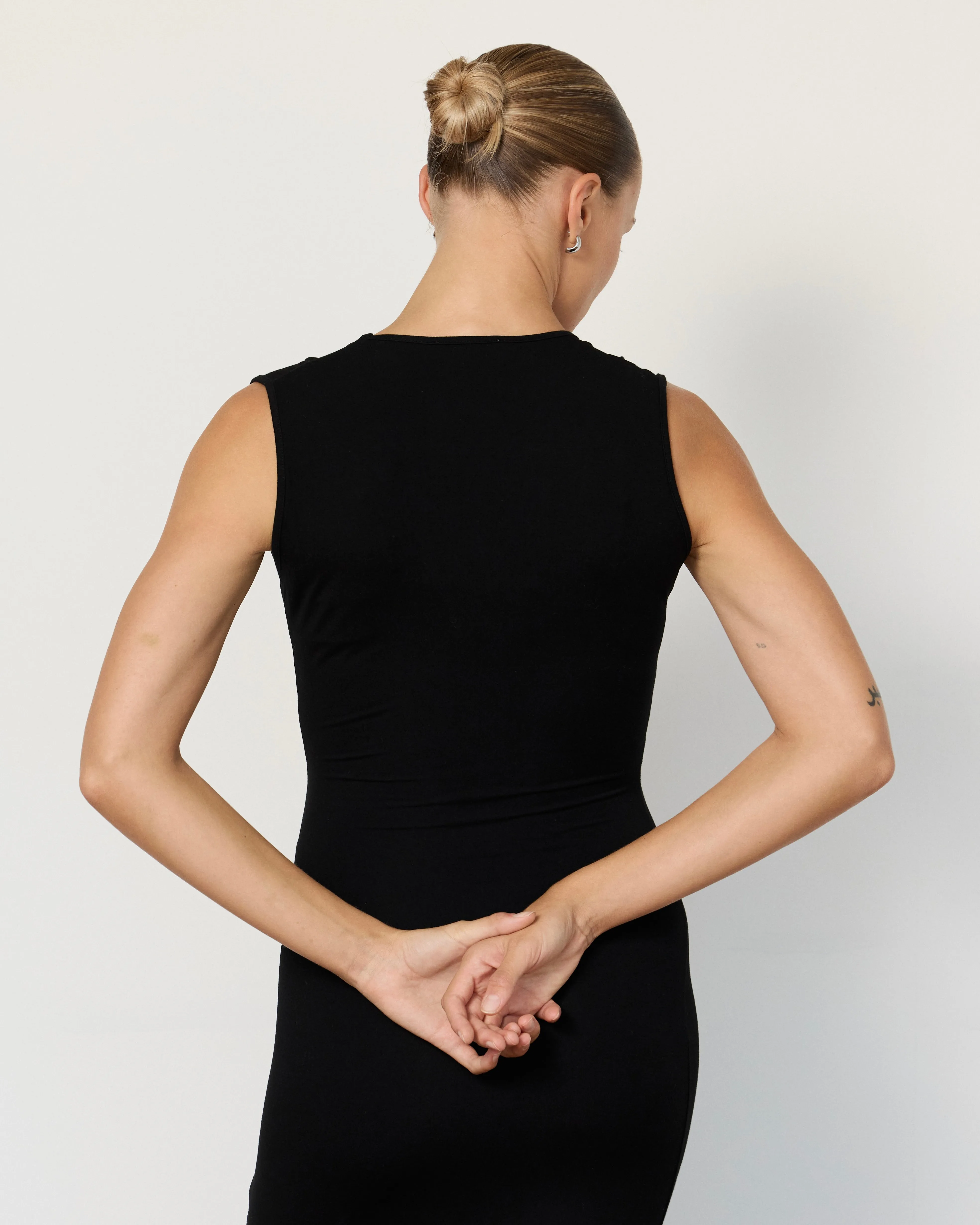 Tate Plunge Midi Dress sold by Artless Forever product image thumbnail 5