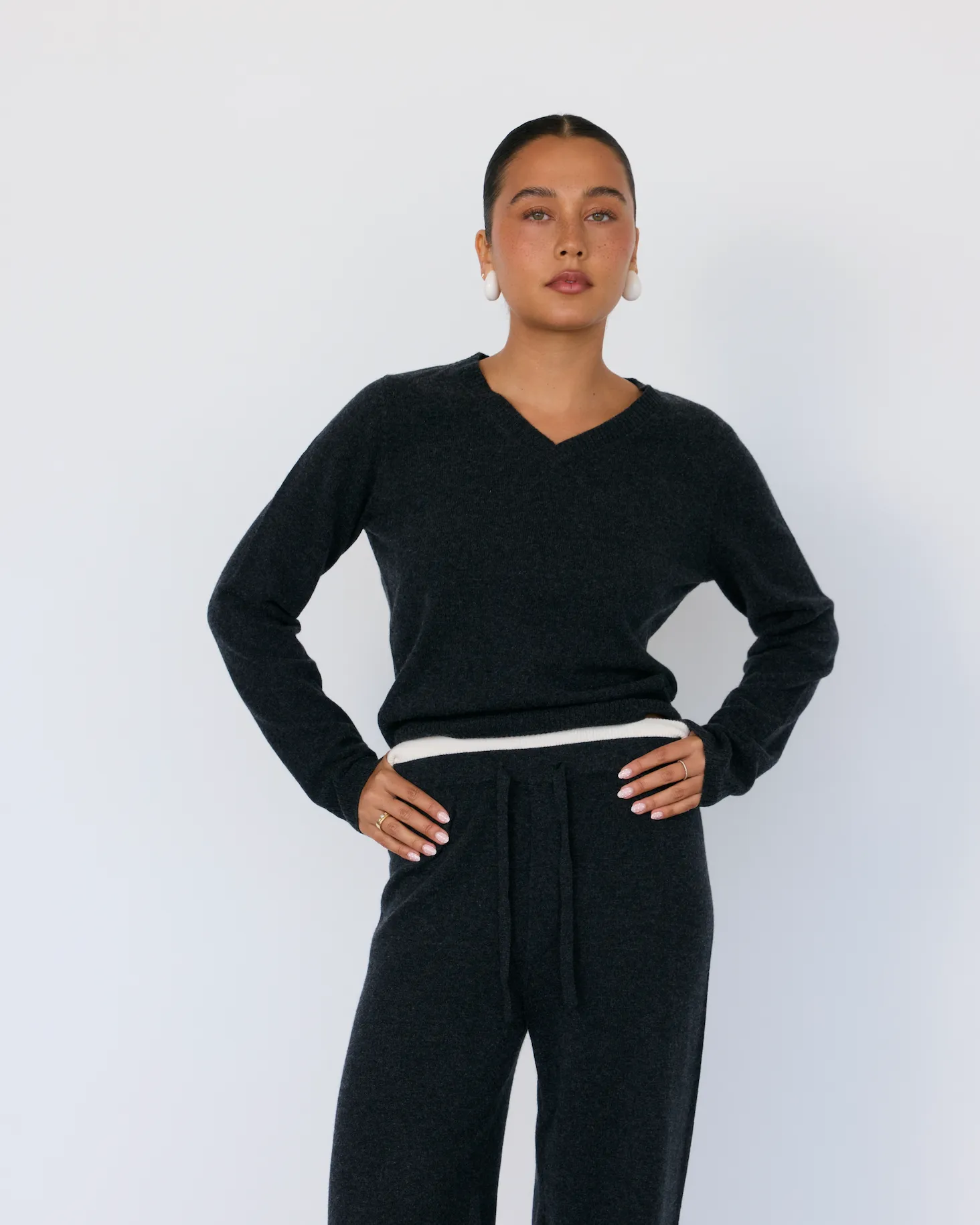 Tove V-Neck Sweater sold by Artless Forever product image thumbnail 4