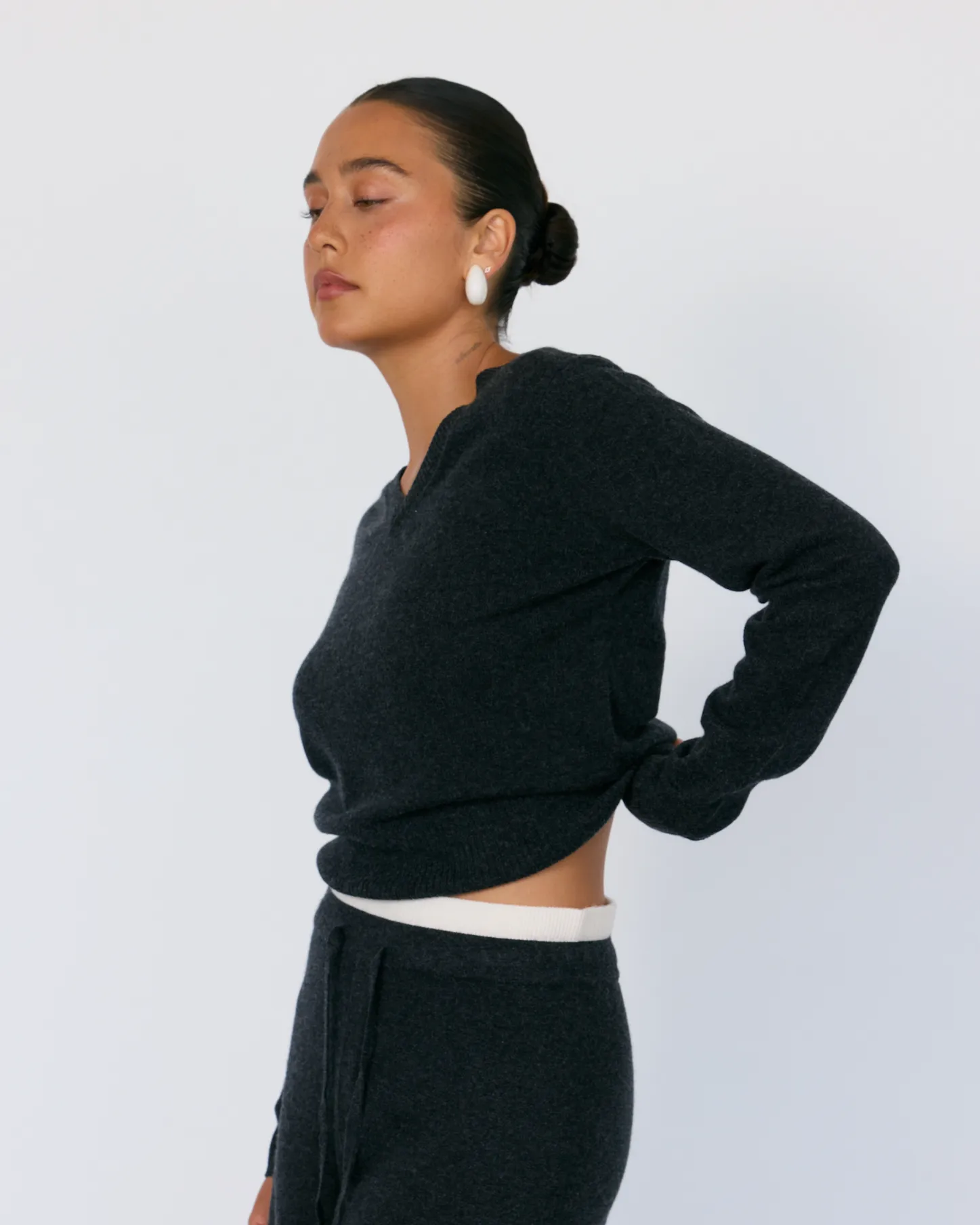 Tove V-Neck Sweater sold by Artless Forever product image thumbnail 2