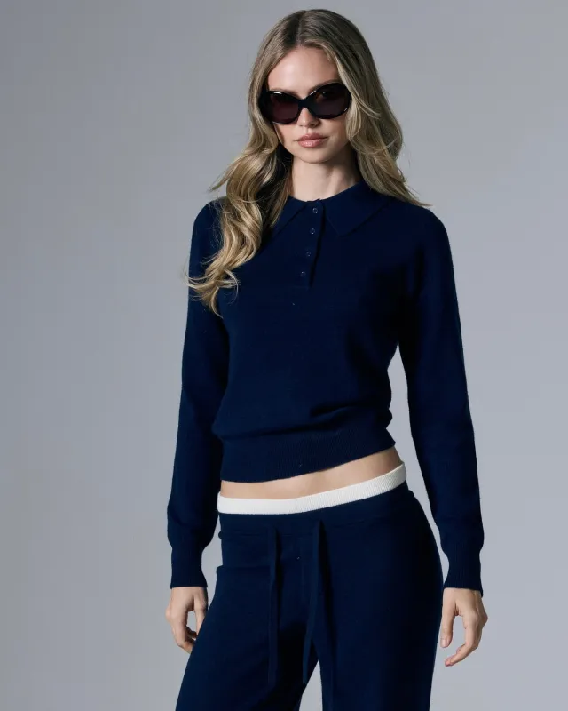 Tove Cashmere Polo made by Artless Forever