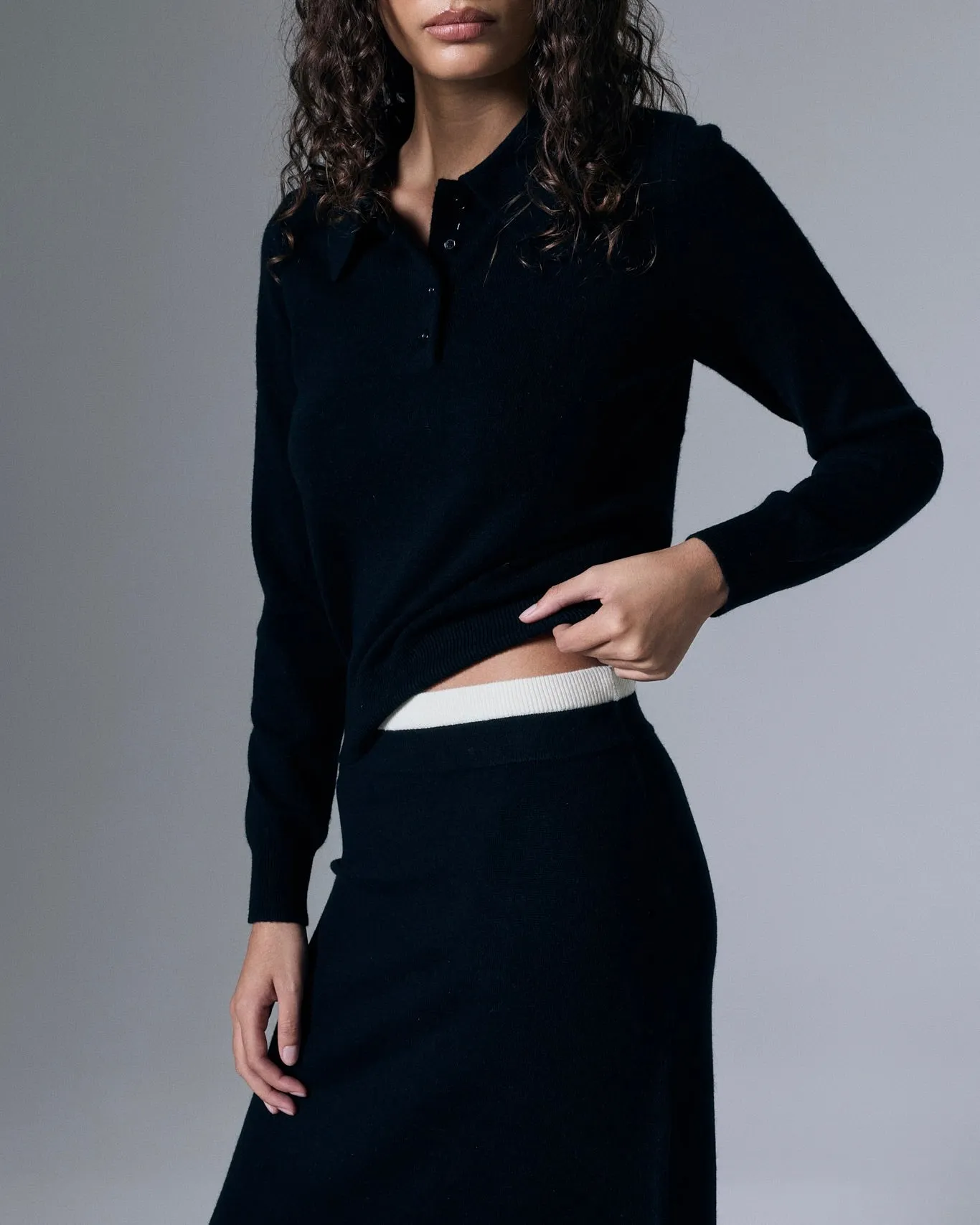 Tove Cashmere Polo sold by Artless Forever product image thumbnail 5