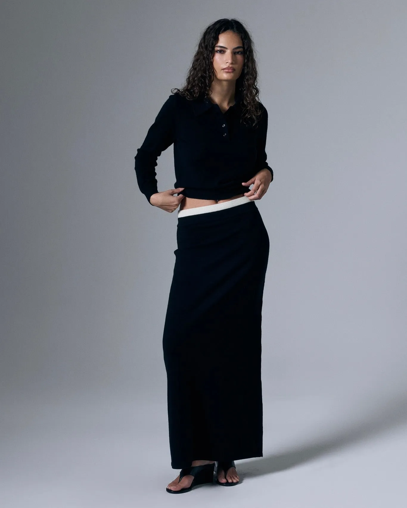Tove Cashmere Polo sold by Artless Forever product image thumbnail 2