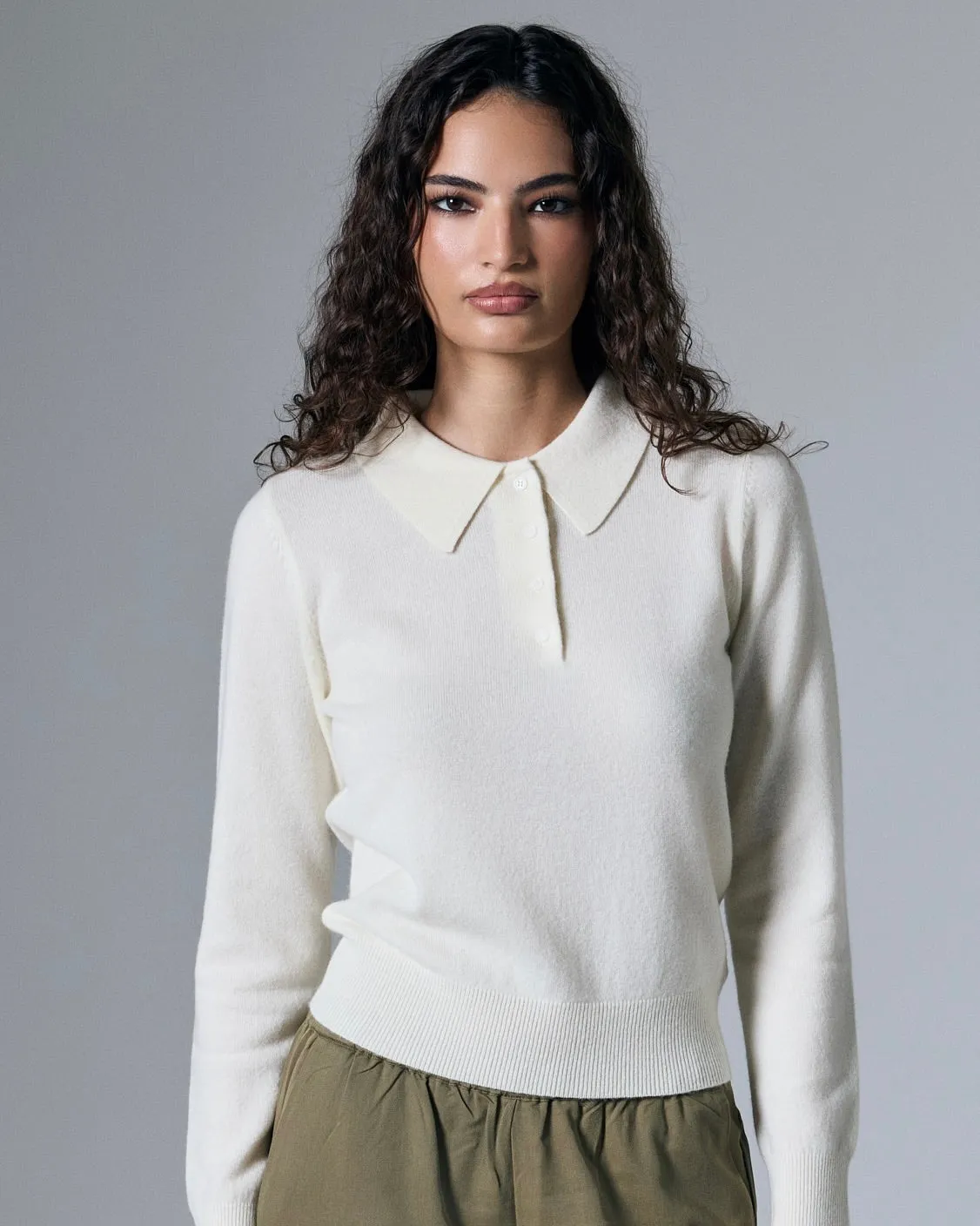 Tove Cashmere Polo sold by Artless Forever product image thumbnail 2