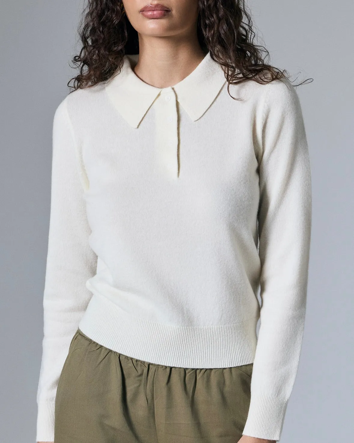 Tove Cashmere Polo sold by Artless Forever product image thumbnail 3