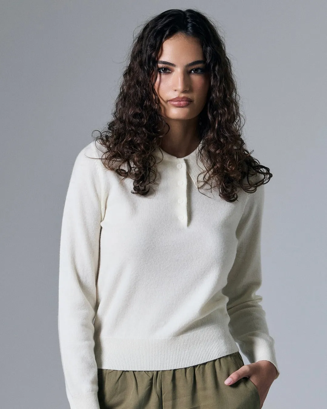 Tove Cashmere Polo sold by Artless Forever product image thumbnail 4
