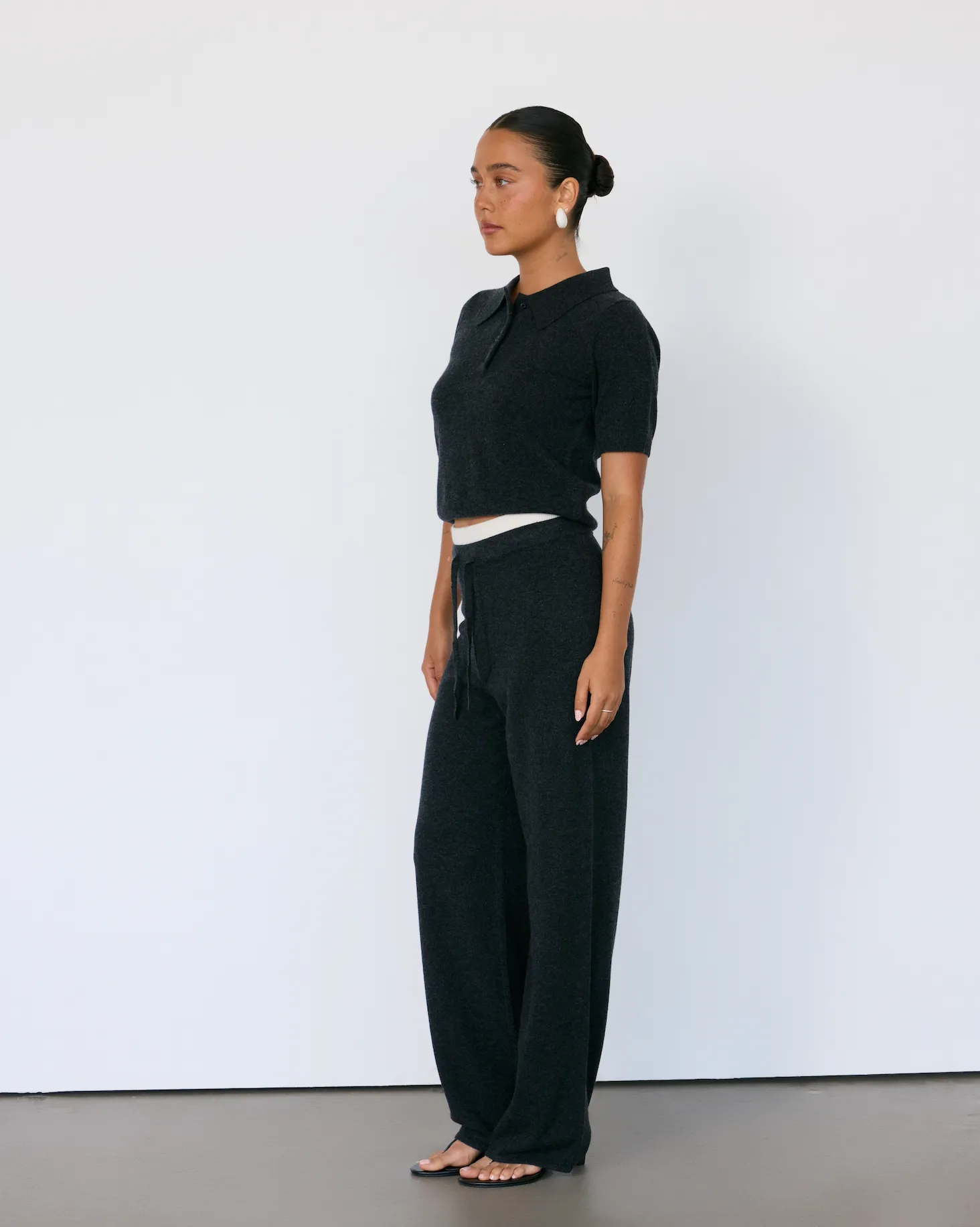 Tove Short Sleeve Cashmere Polo sold by Artless Forever product image thumbnail 5