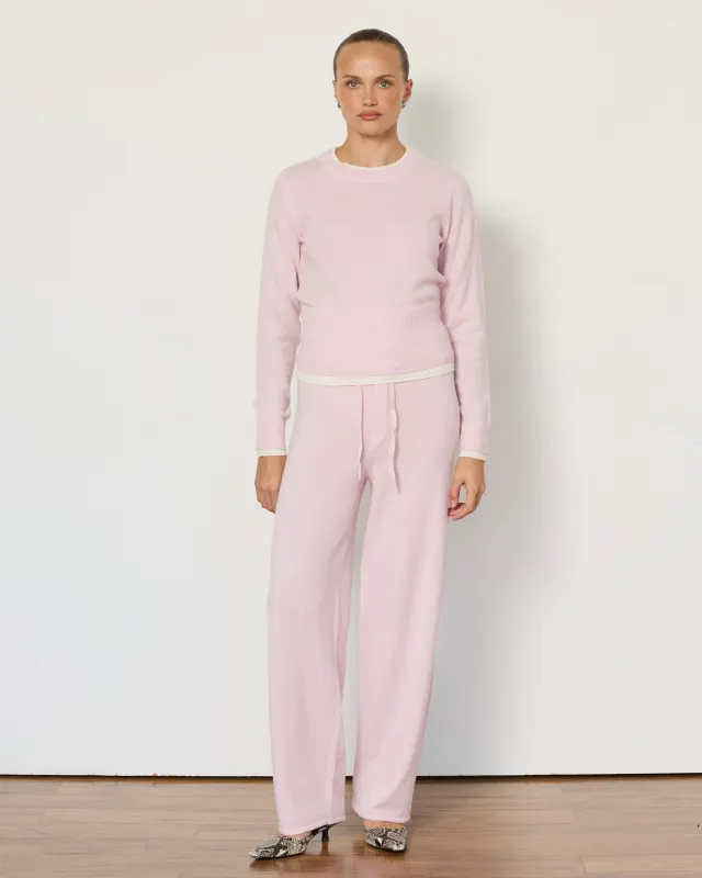 Tove Layered Cashmere Crewneck made by Artless Forever