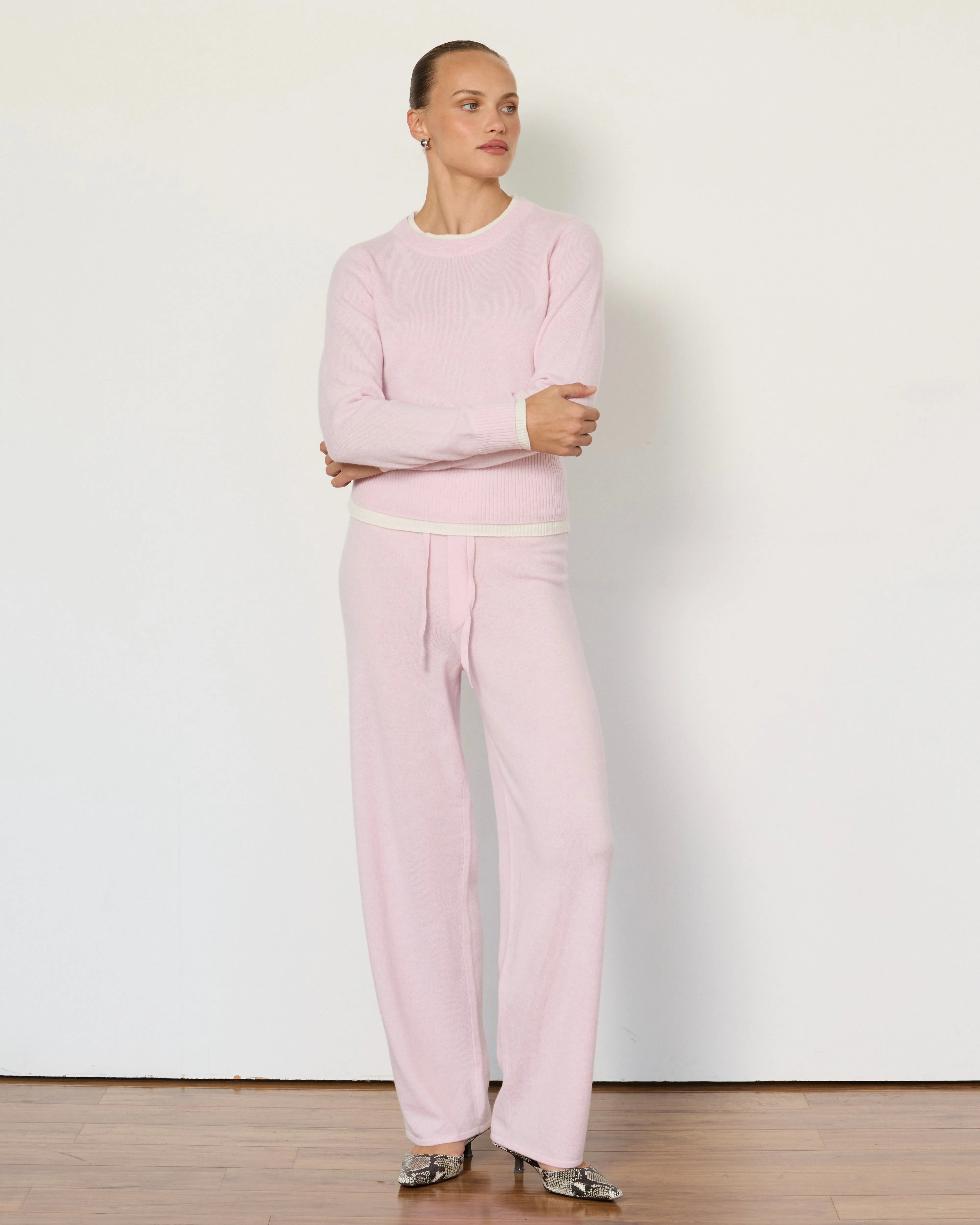 Tove Layered Cashmere Crewneck sold by Artless Forever product image thumbnail 3