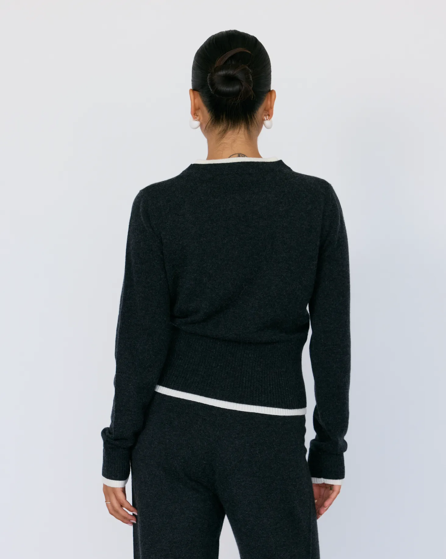 Tove Layered Cashmere Crewneck sold by Artless Forever product image thumbnail 3