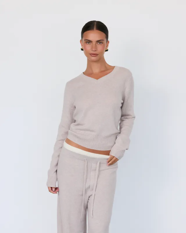 Tove V-Neck Sweater made by Artless Forever