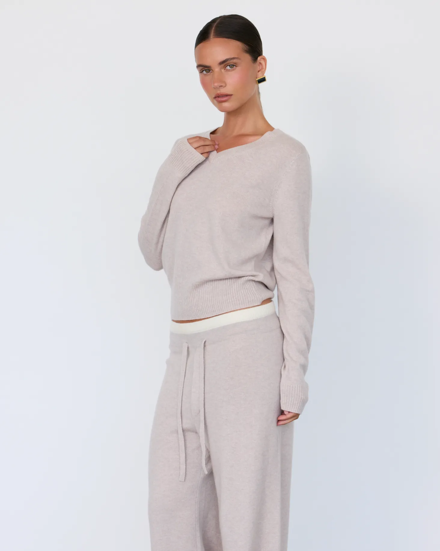 Tove V-Neck Sweater sold by Artless Forever product image thumbnail 2