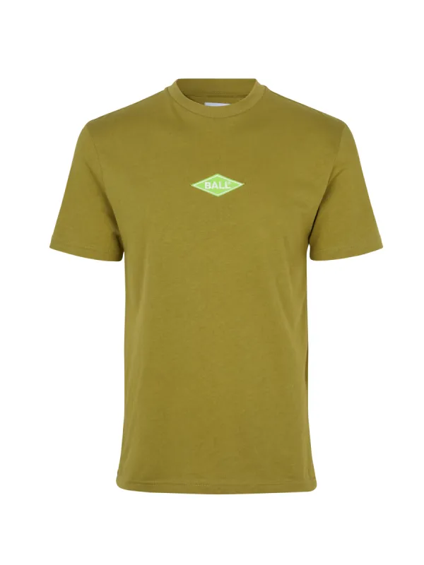 Ball Rimini Nash Moss Green Tee sold by DFND