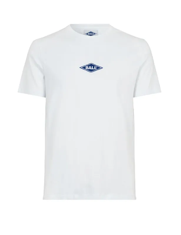 Ball Rimini Nash Tee - Optical White sold by DFND
