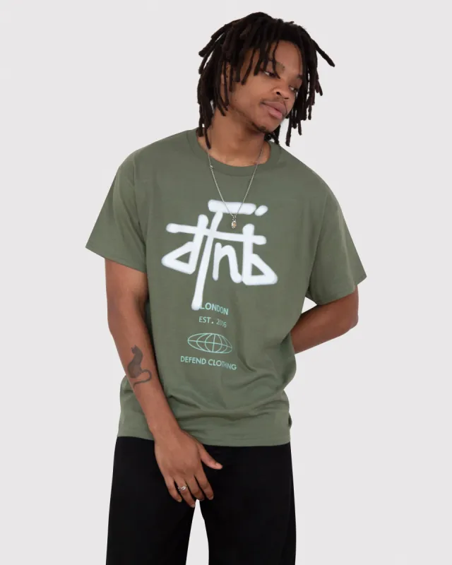 DFND SOHO OVERSIZED T-SHIRT - SAND sold by DFND