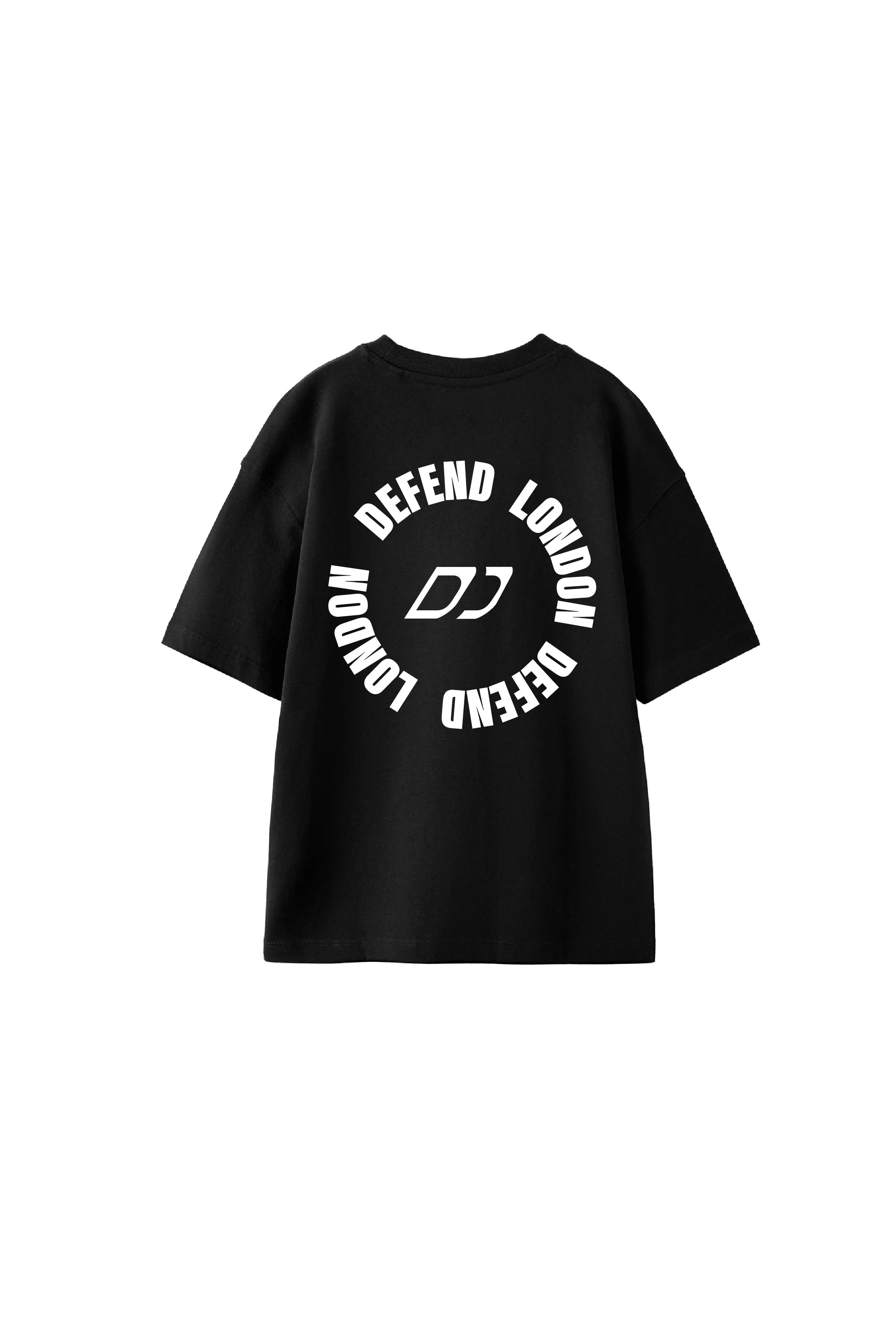 DFND MONOGRAM T-SHIRT - BLACK sold by DFND product image thumbnail 3