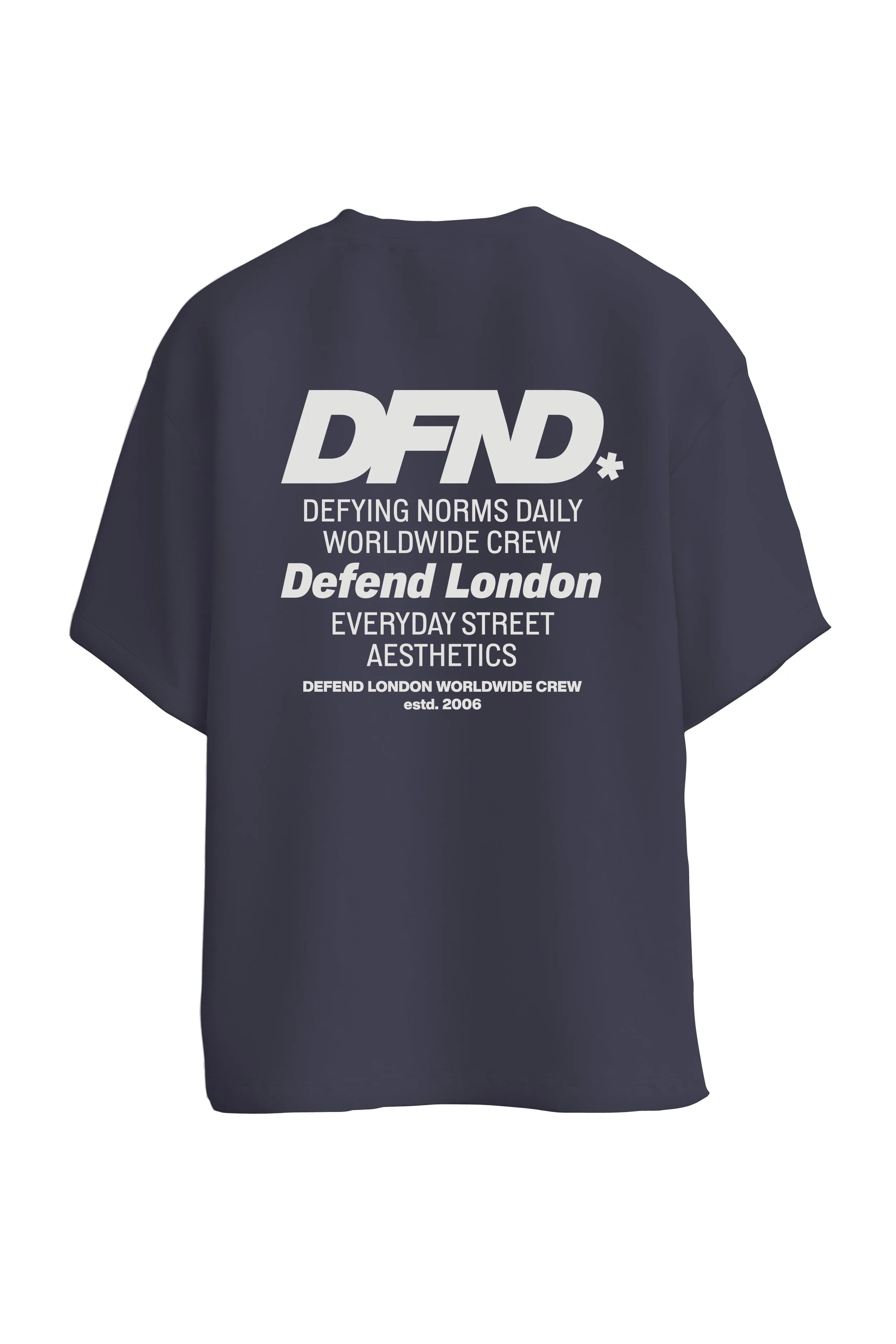 DFND NORMS T-SHIRT - NAVY sold by DFND product image thumbnail 3