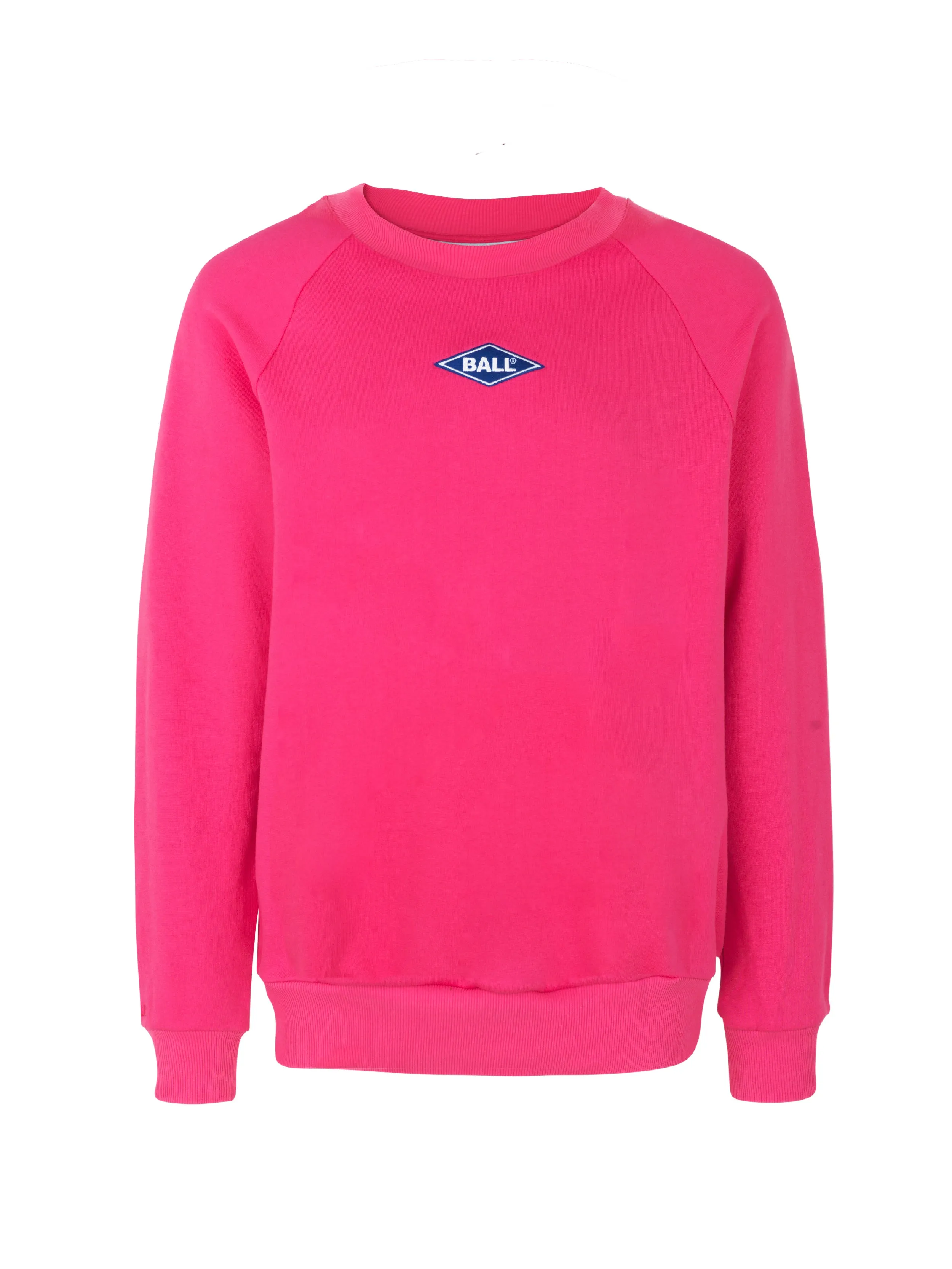 Ball Raglan Crew Neck - Bright Pink sold by DFND