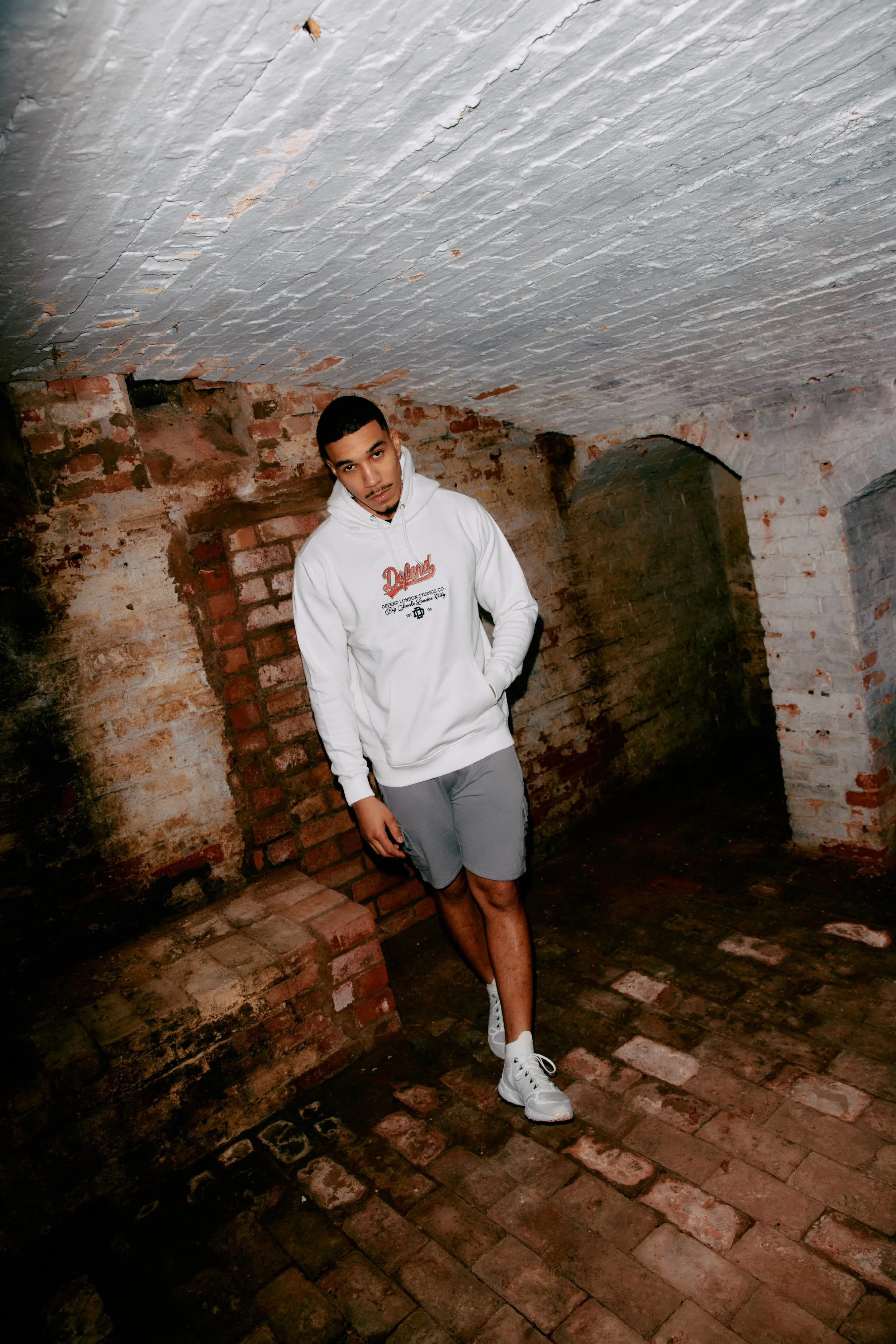 DIVIDED HOODIE - Stone sold by DFND product image thumbnail 4
