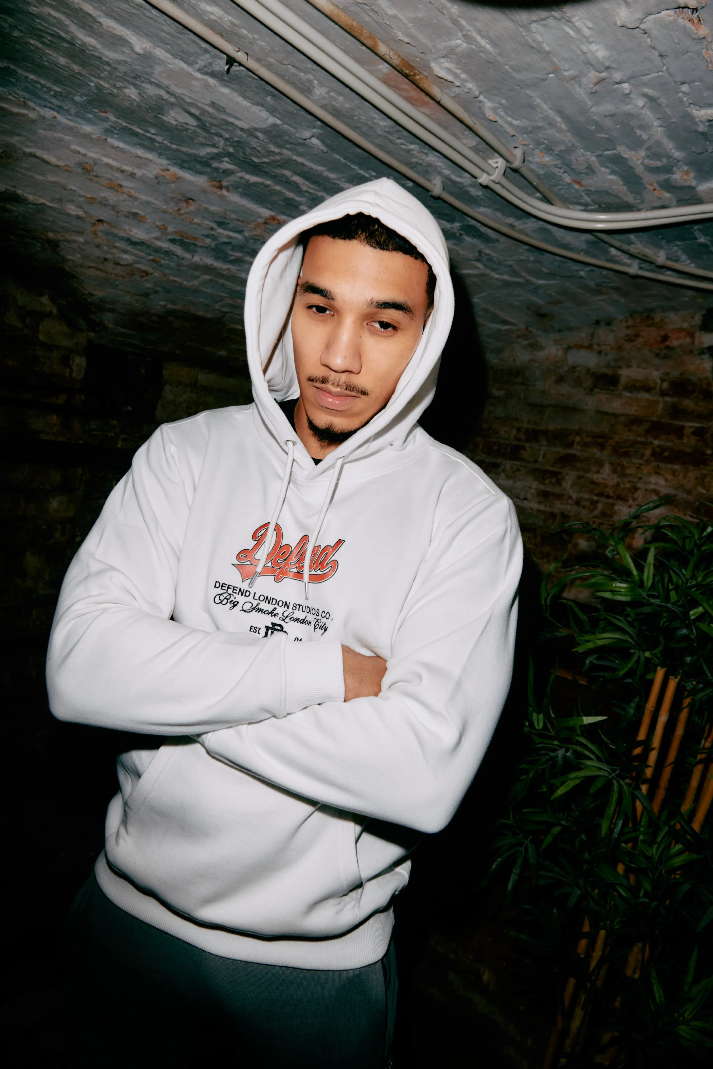 DIVIDED HOODIE - Stone sold by DFND product image thumbnail 2