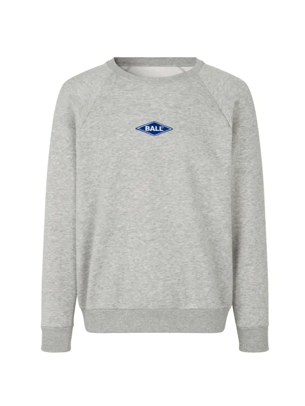 Ball Raglan Crew Neck - Lg Melange sold by DFND