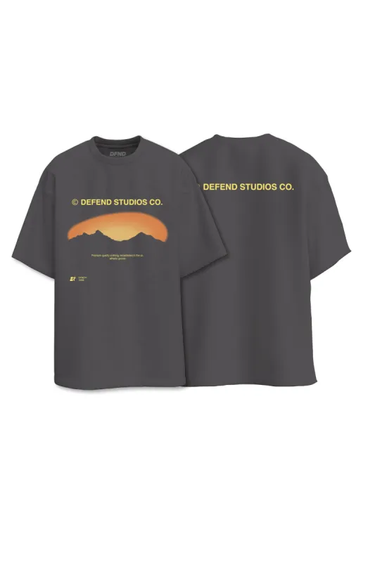 DFND SUN T-SHIRT - GREY sold by DFND