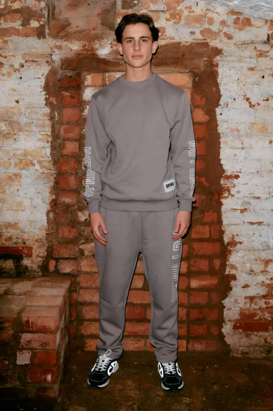 DFND KNITTED JOGGING SUIT - GREY sold by DFND