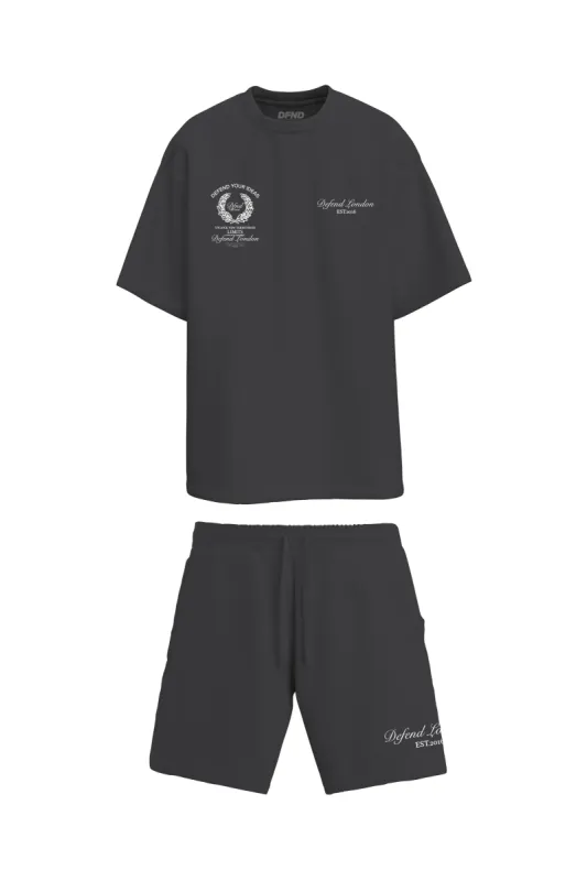 Embrace Shorts & Tee Set - Black sold by DFND