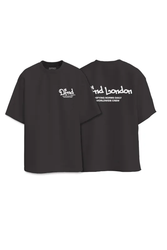 DFND SUBWAY T-SHIRT - BLACK sold by DFND