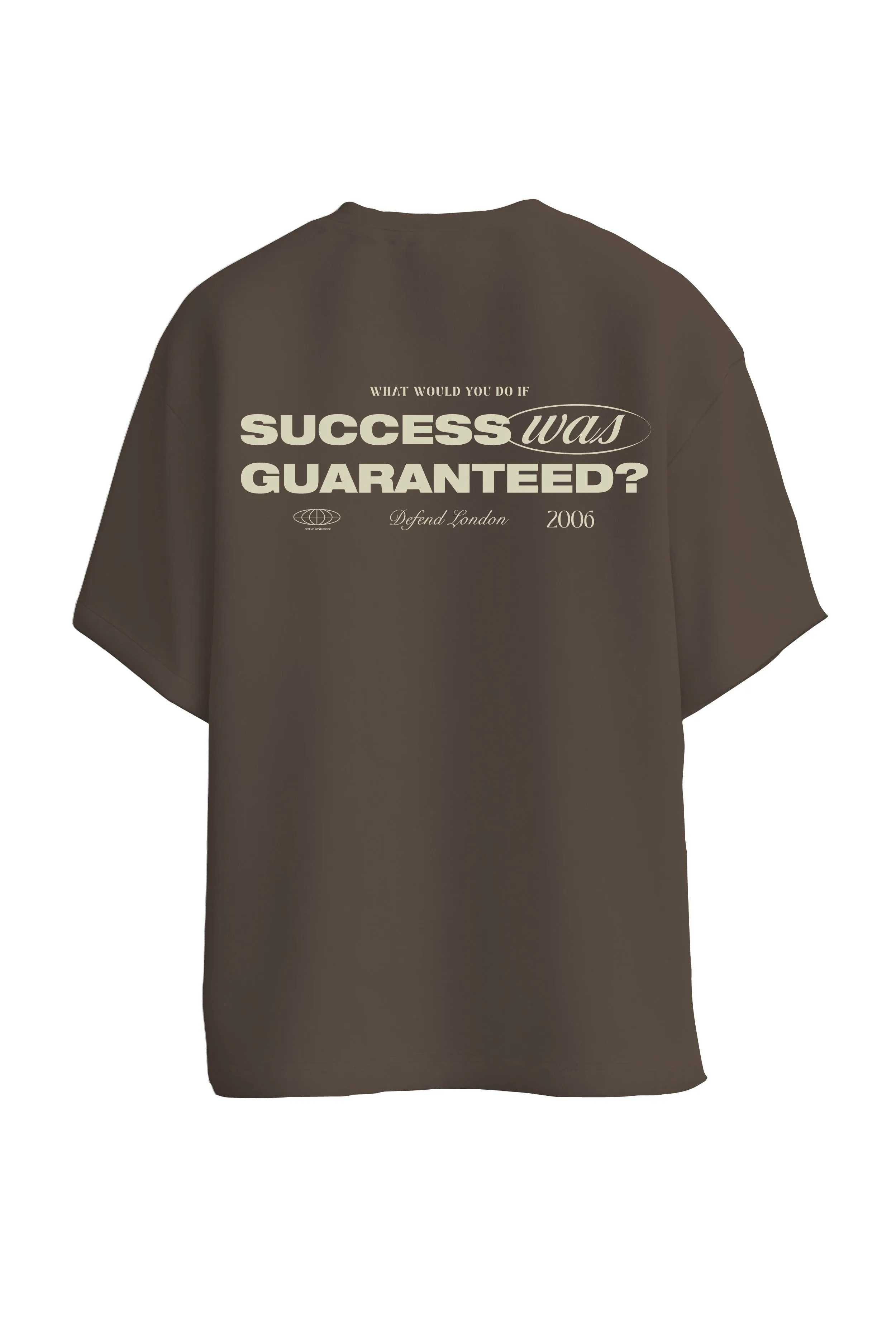 DFND DREAM OVERSIZED T-SHIRT - BROWN sold by DFND product image thumbnail 3