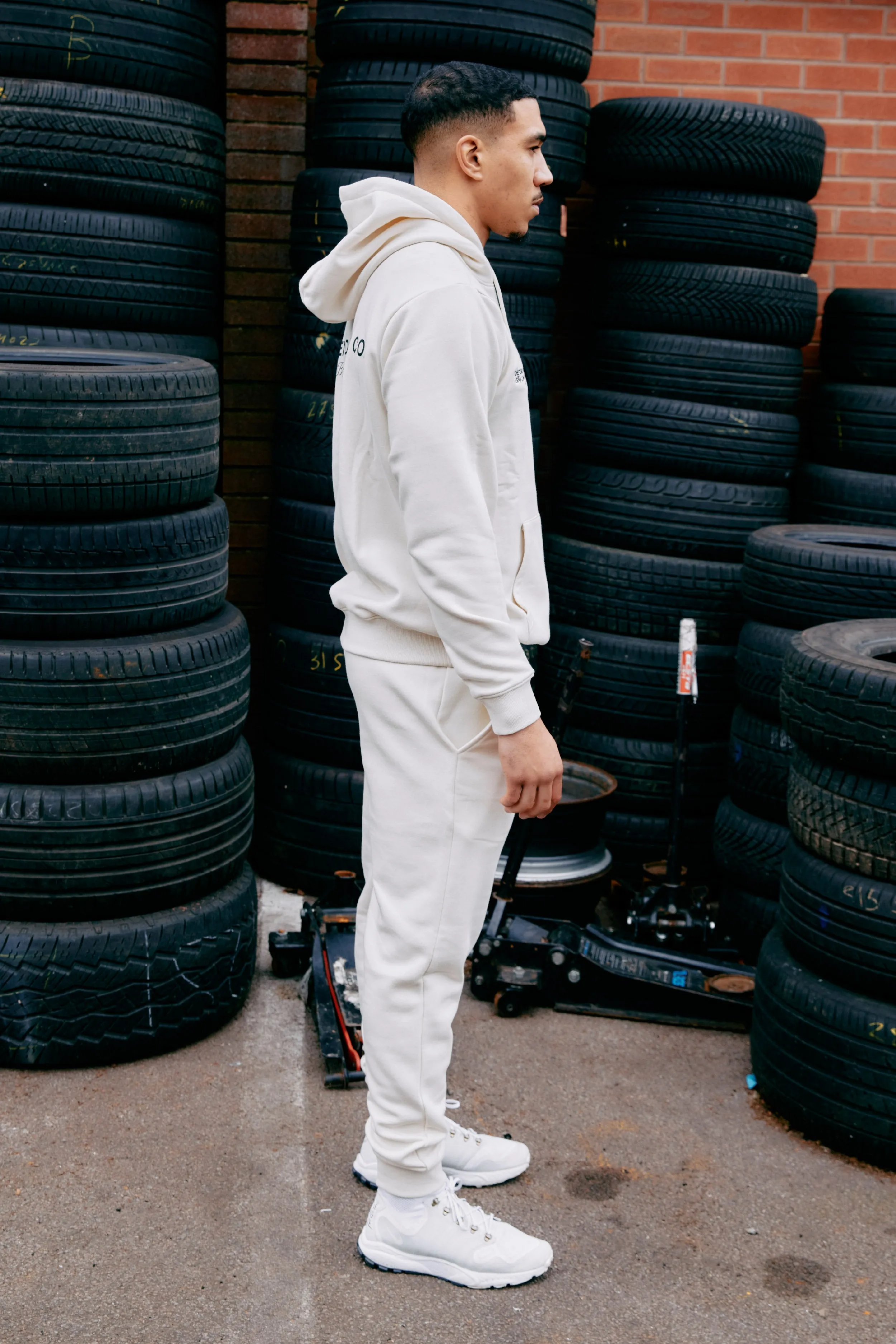 Chrome Hoodie and Jogger - Stone sold by DFND product image thumbnail 3