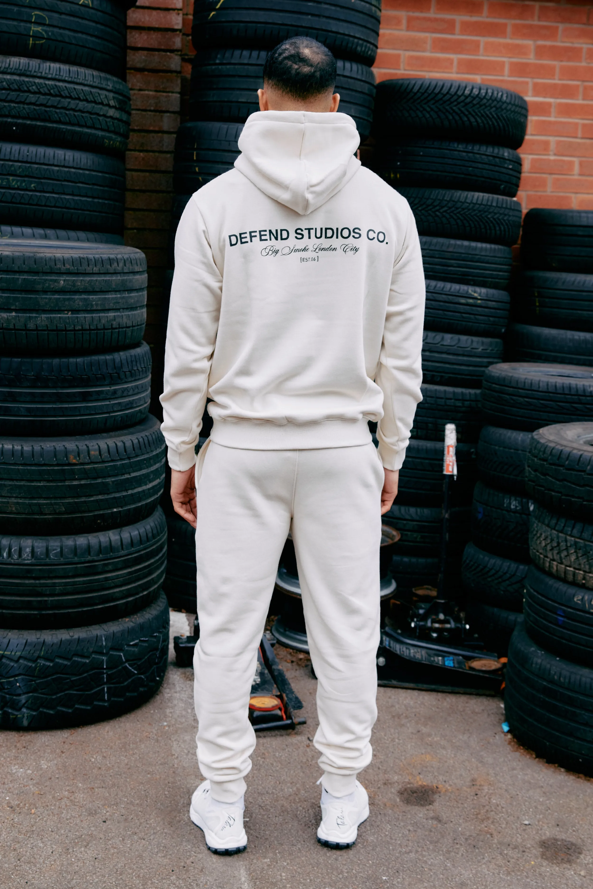 Chrome Hoodie and Jogger - Stone sold by DFND product image thumbnail 2
