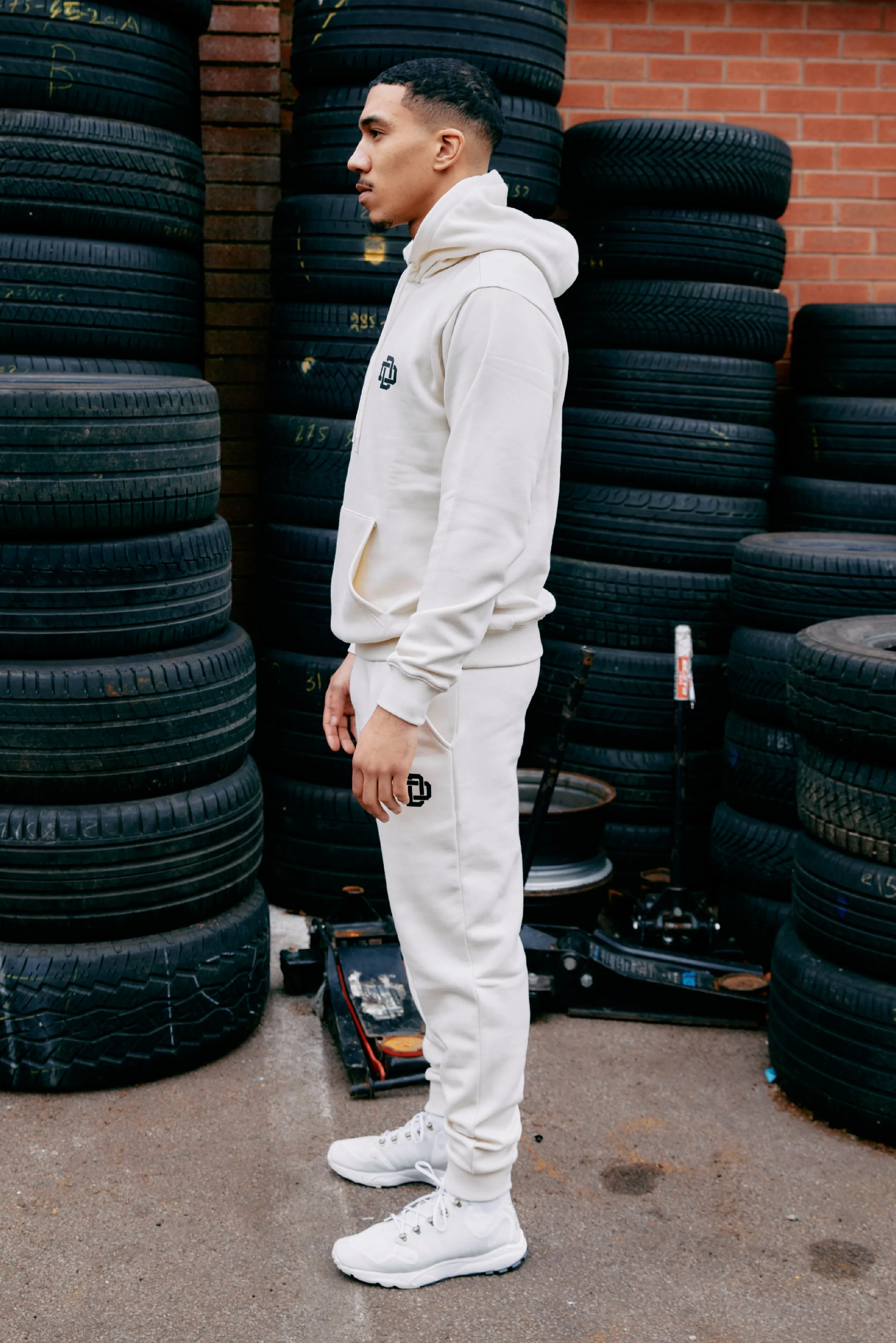 Chrome Hoodie and Jogger - Stone sold by DFND product image thumbnail 4