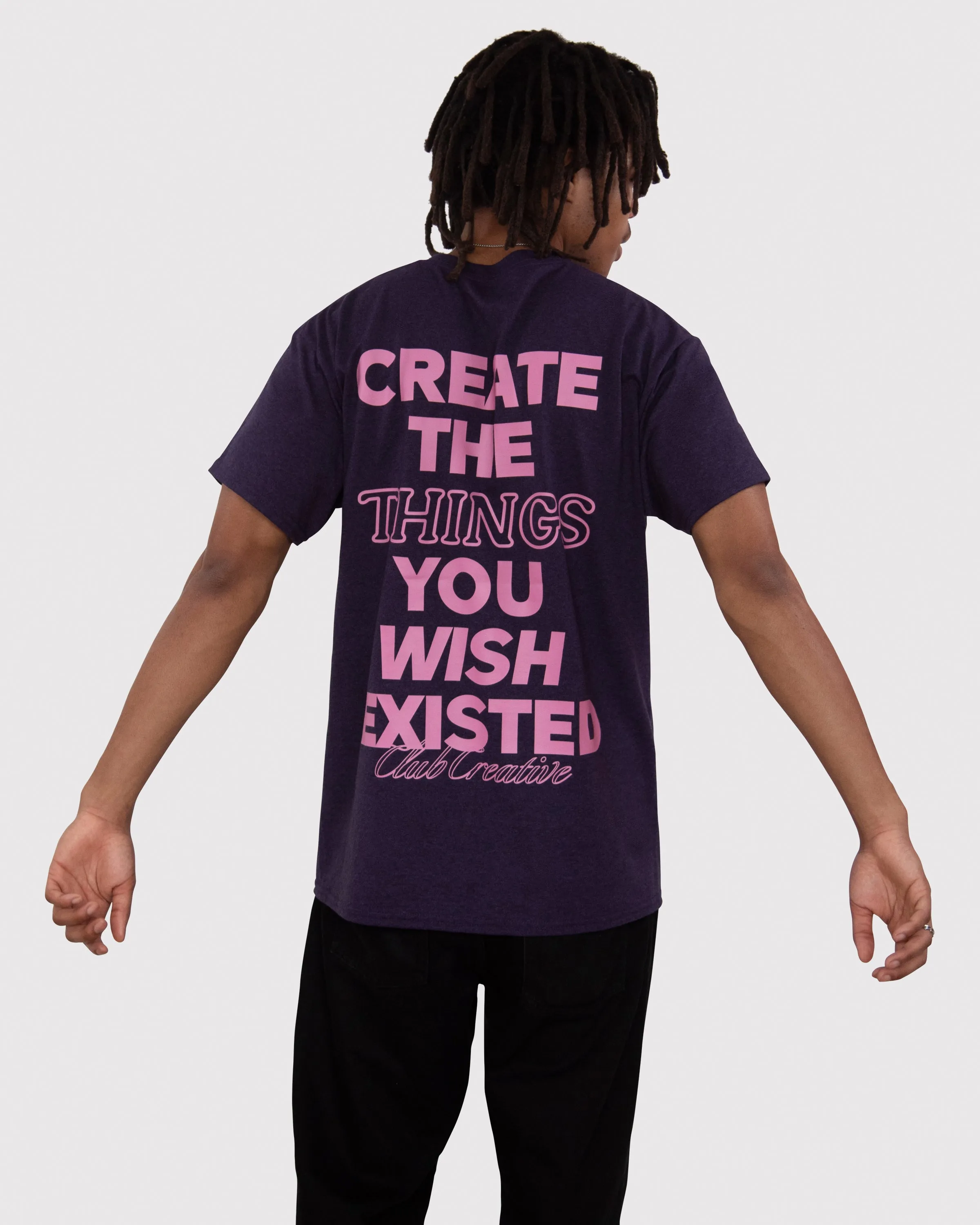 DFND CREATE T-SHIRT - BLUBERRY sold by DFND product image thumbnail 2