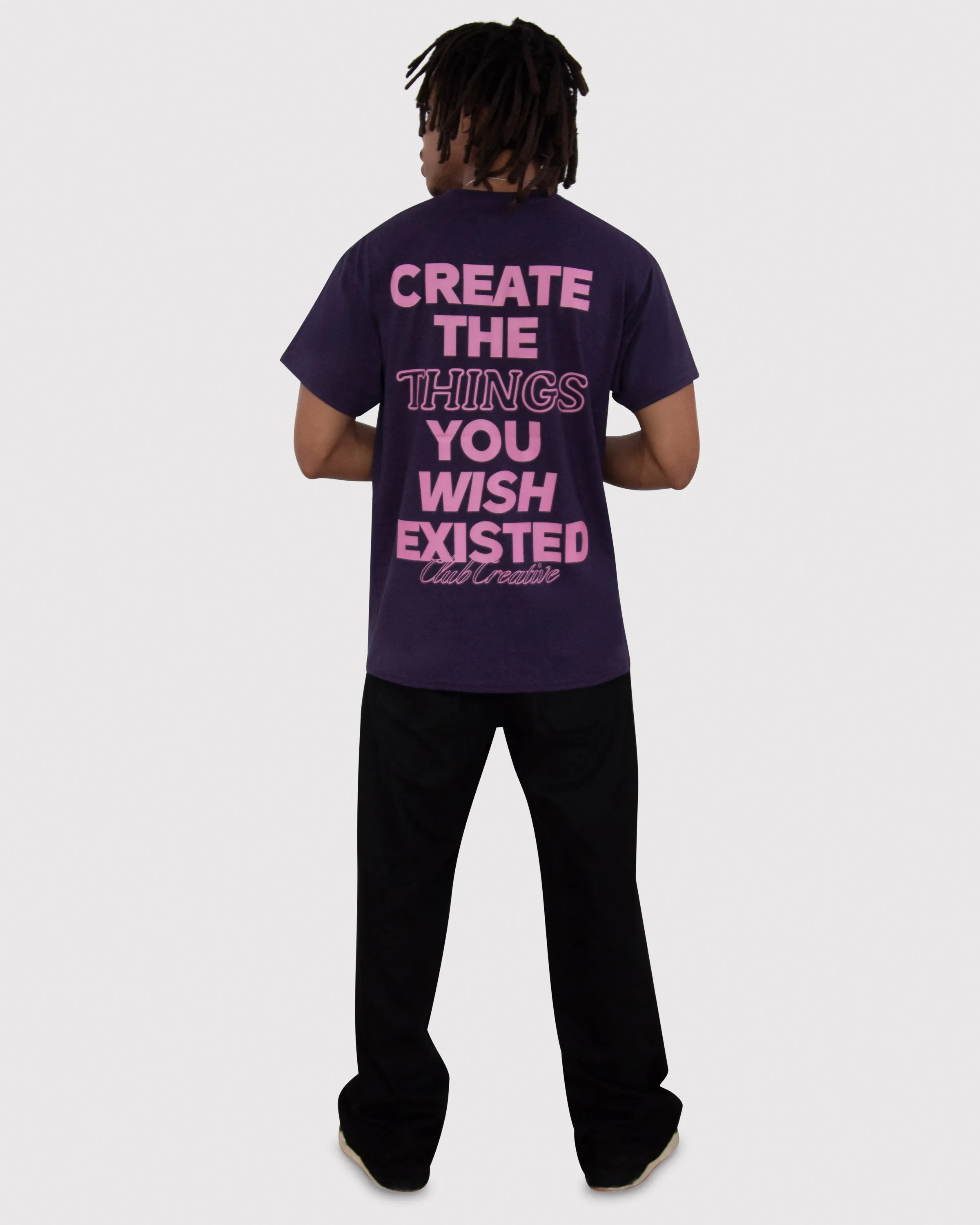 DFND CREATE T-SHIRT - BLUBERRY sold by DFND product image thumbnail 4