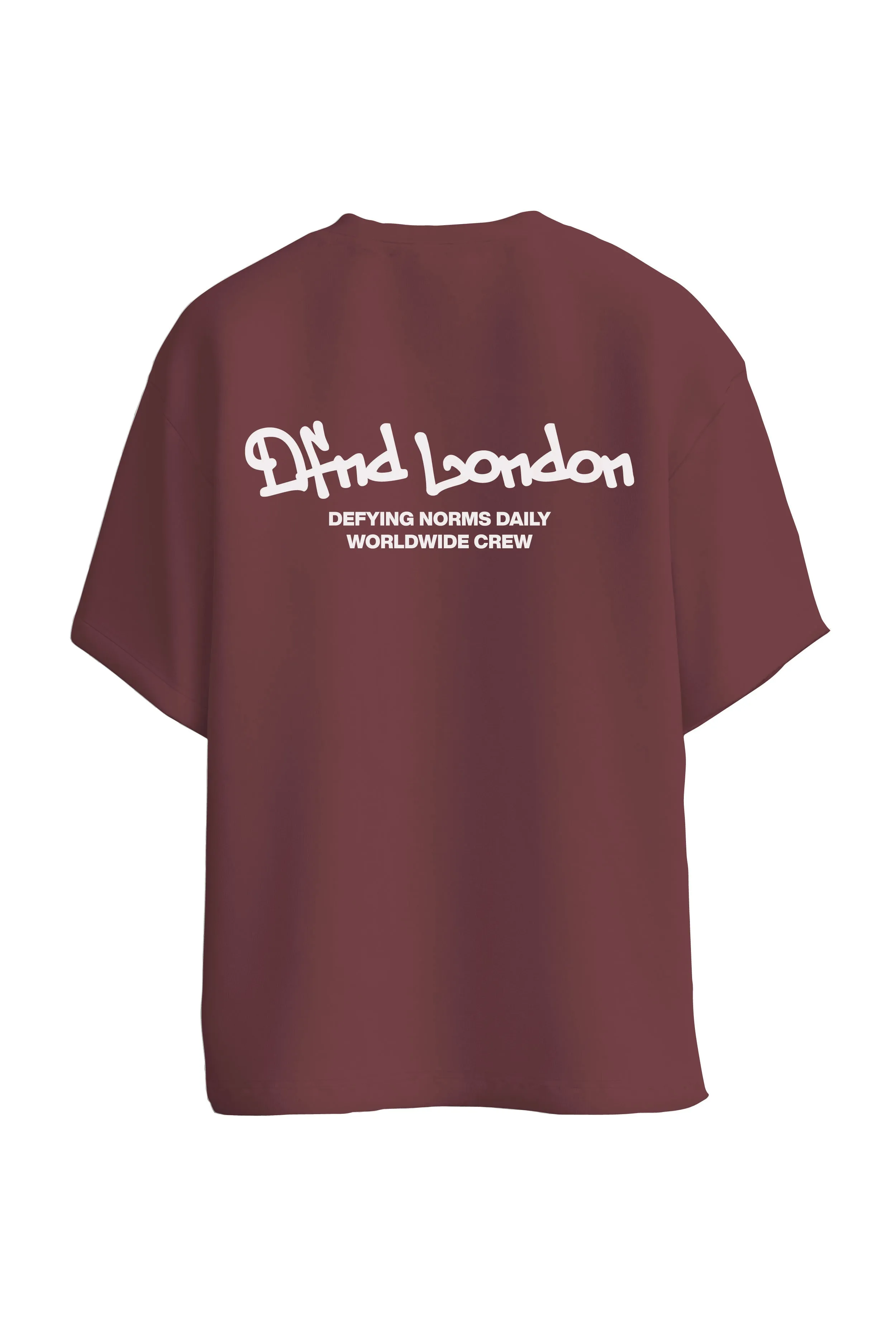 DFND SUBWAY T-SHIRT - MAROON sold by DFND product image thumbnail 3