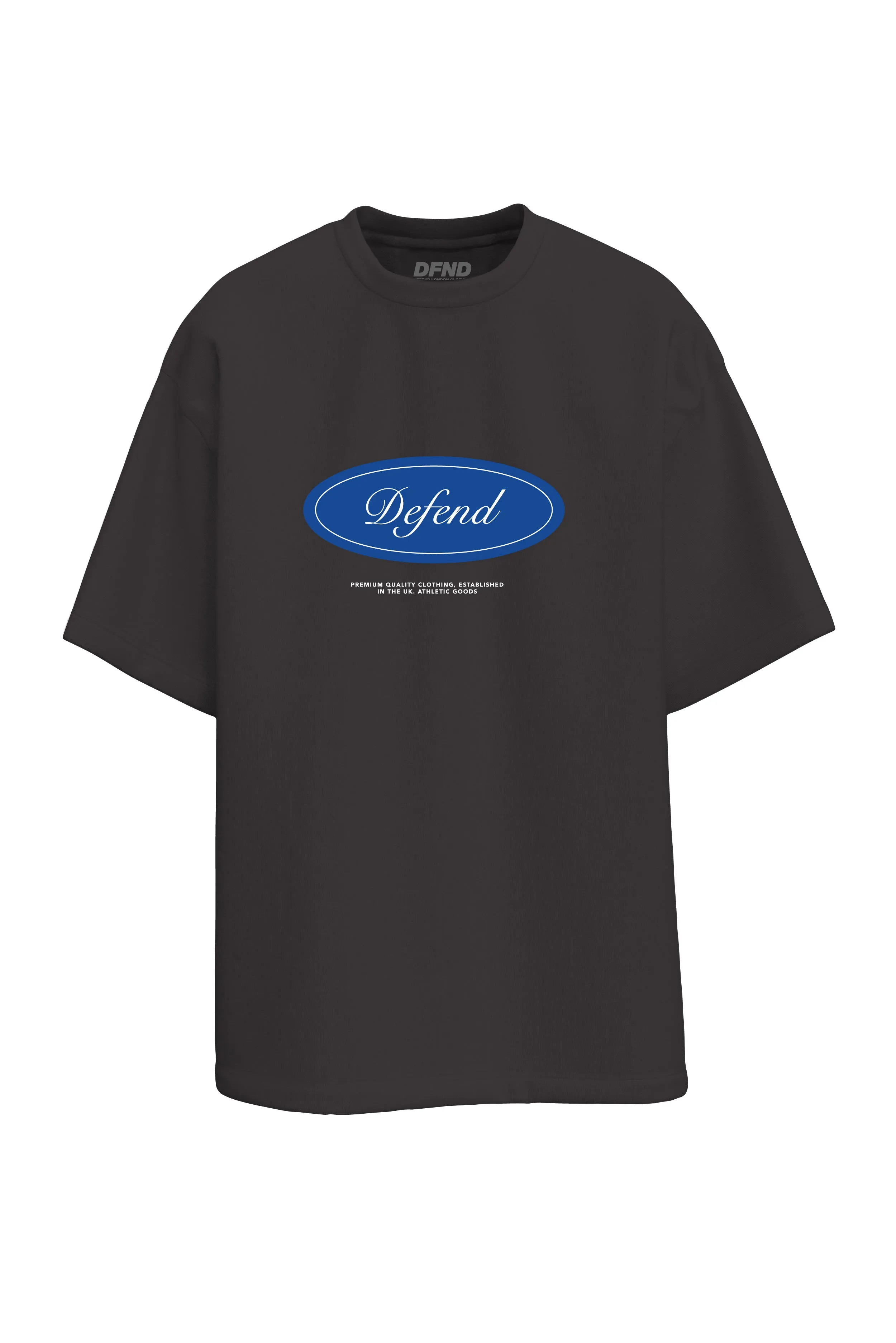 DFND BADGE LOGO T-SHIRT - BLACK sold by DFND product image thumbnail 2