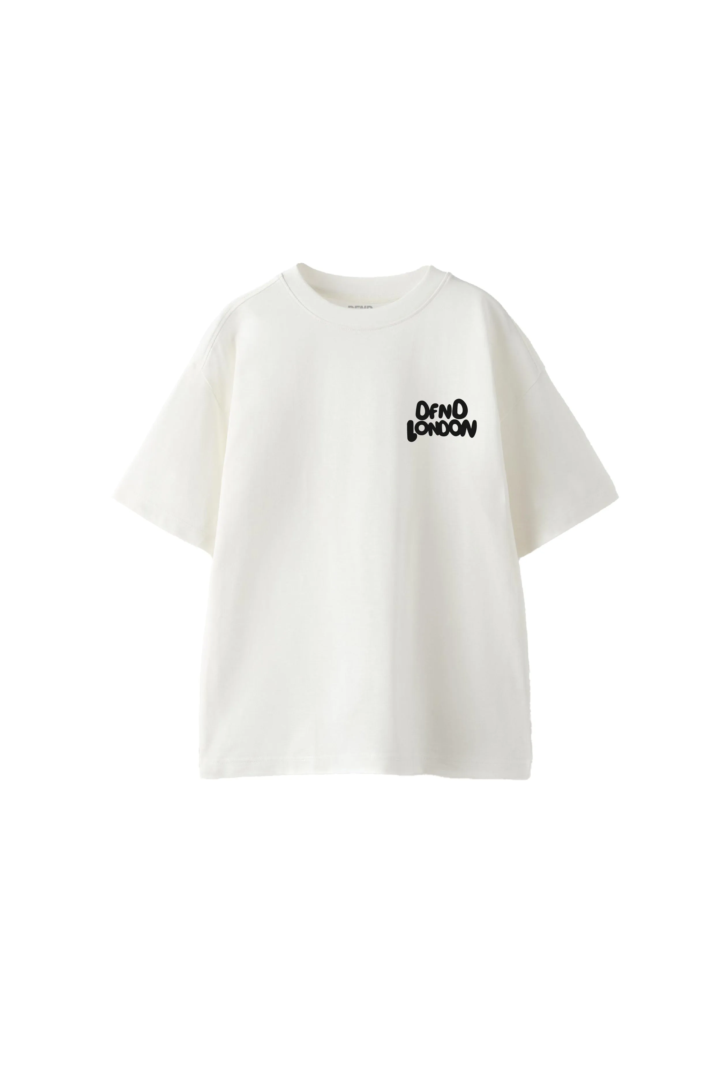 DFND LONDON BUBBLE T-SHIRT - WHITE sold by DFND product image thumbnail 2