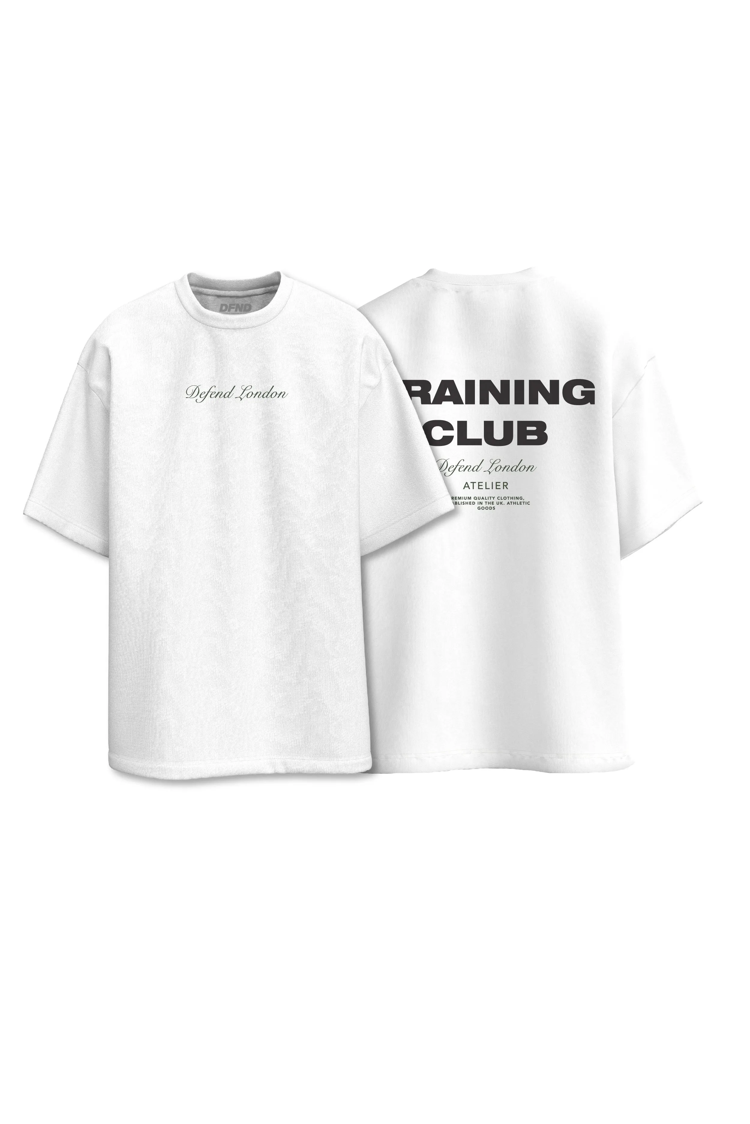 DFND TRAINING T-SHIRT - WHITE sold by DFND
