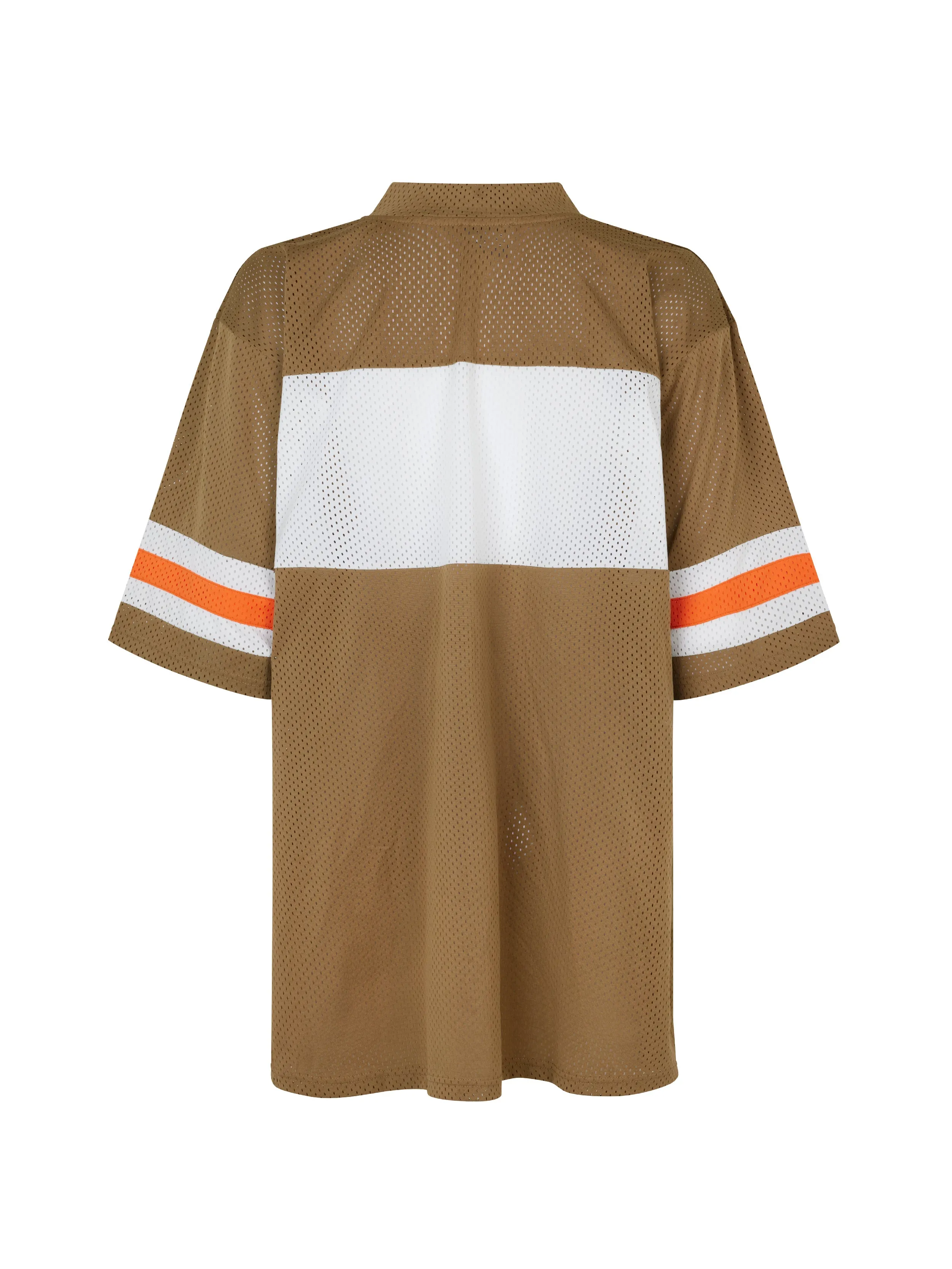 Ball Biggie Brown Mesh Tee sold by DFND