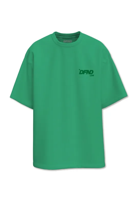 DFND LDN LOGO T-SHIRT - GREEN sold by DFND