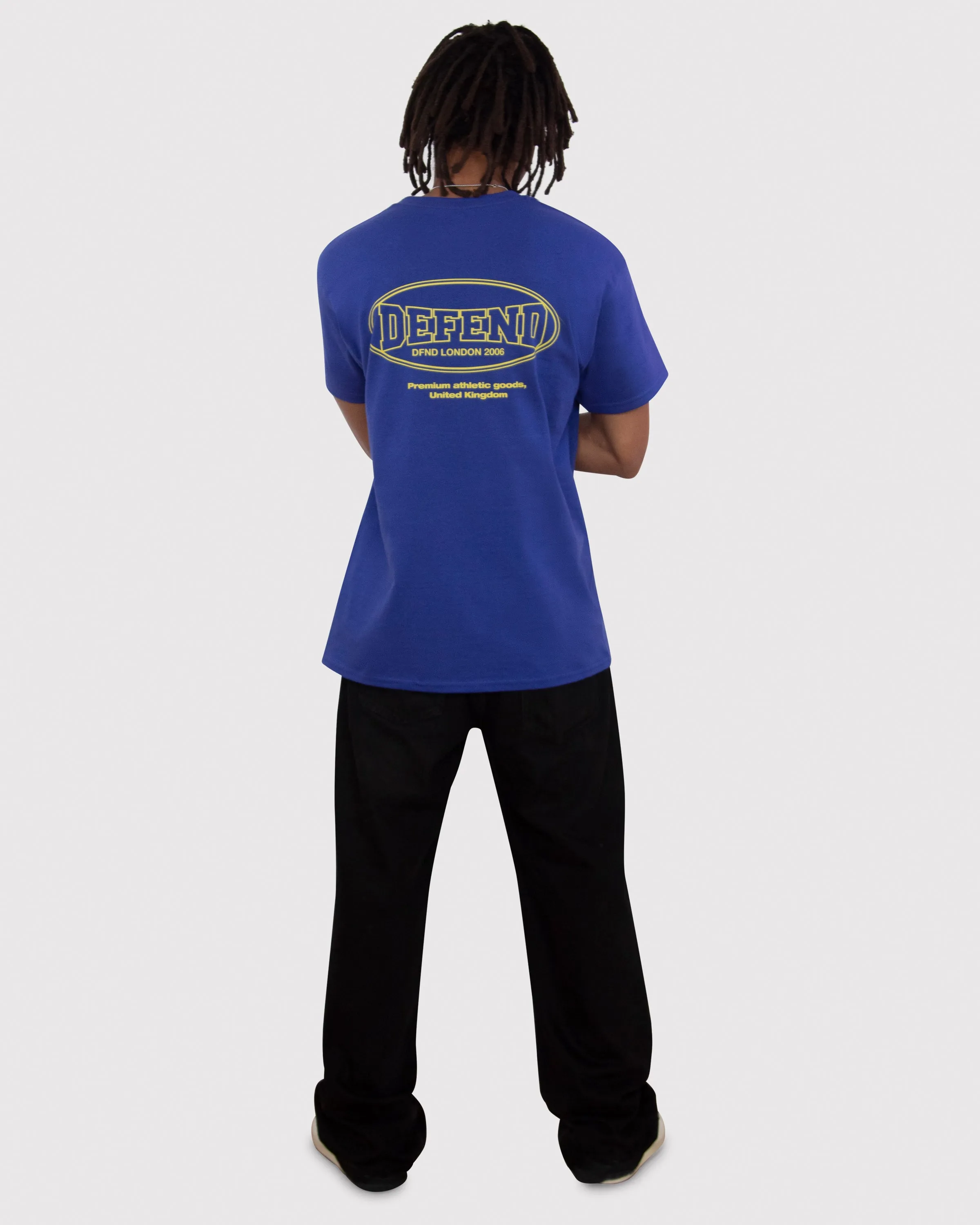 DFND ATHLETIC T-SHIRT - NAVY sold by DFND product image thumbnail 4