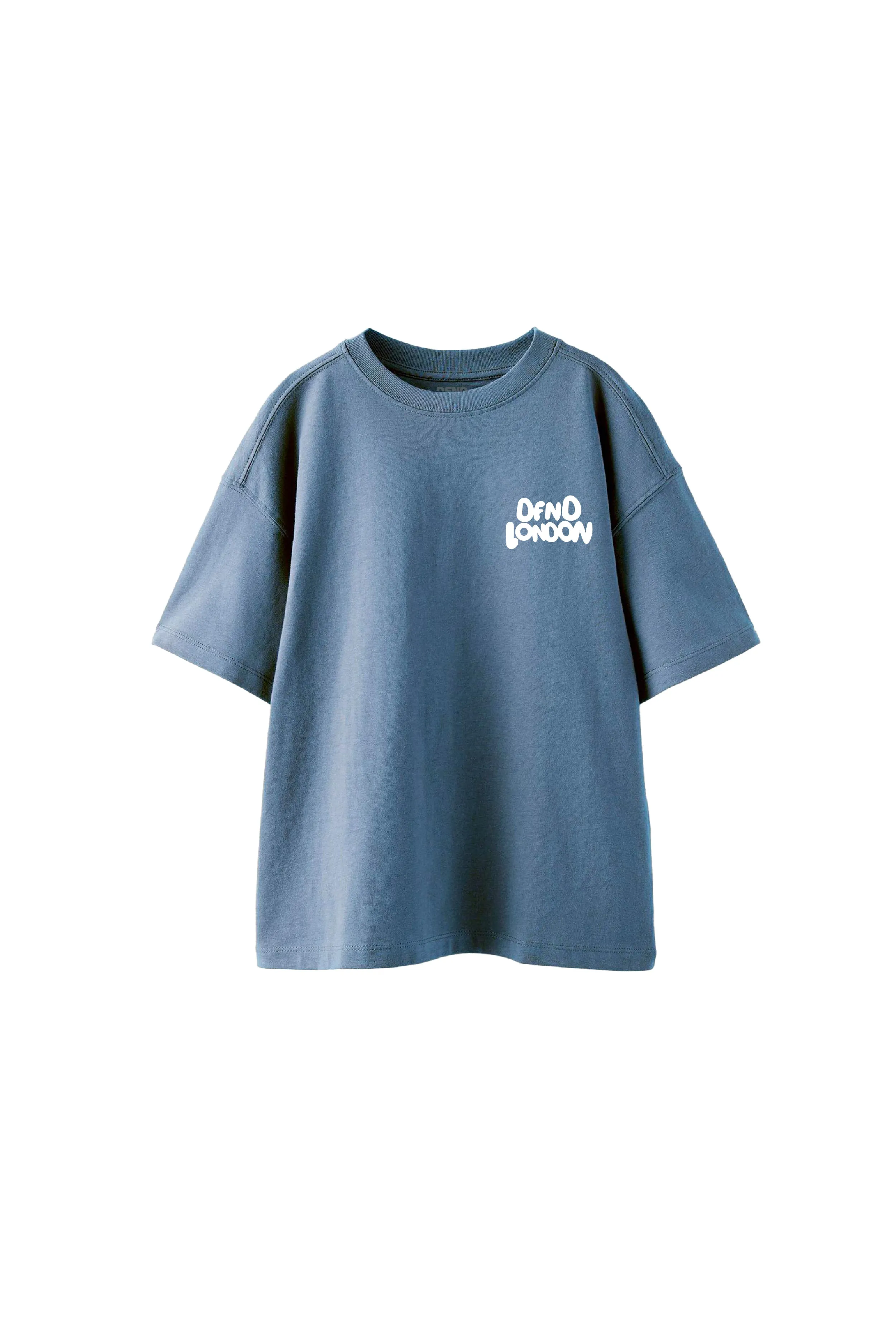 DFND LONDON BUBBLE T-SHIRT - INDIGO sold by DFND product image thumbnail 2
