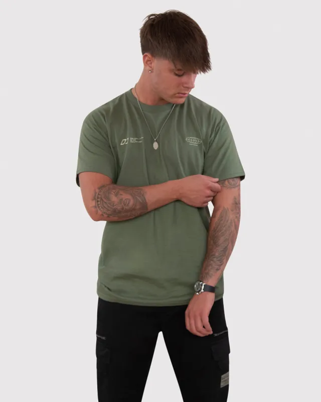 DFND CIRCA OVERSIZED T-SHIRT - BLACK sold by DFND