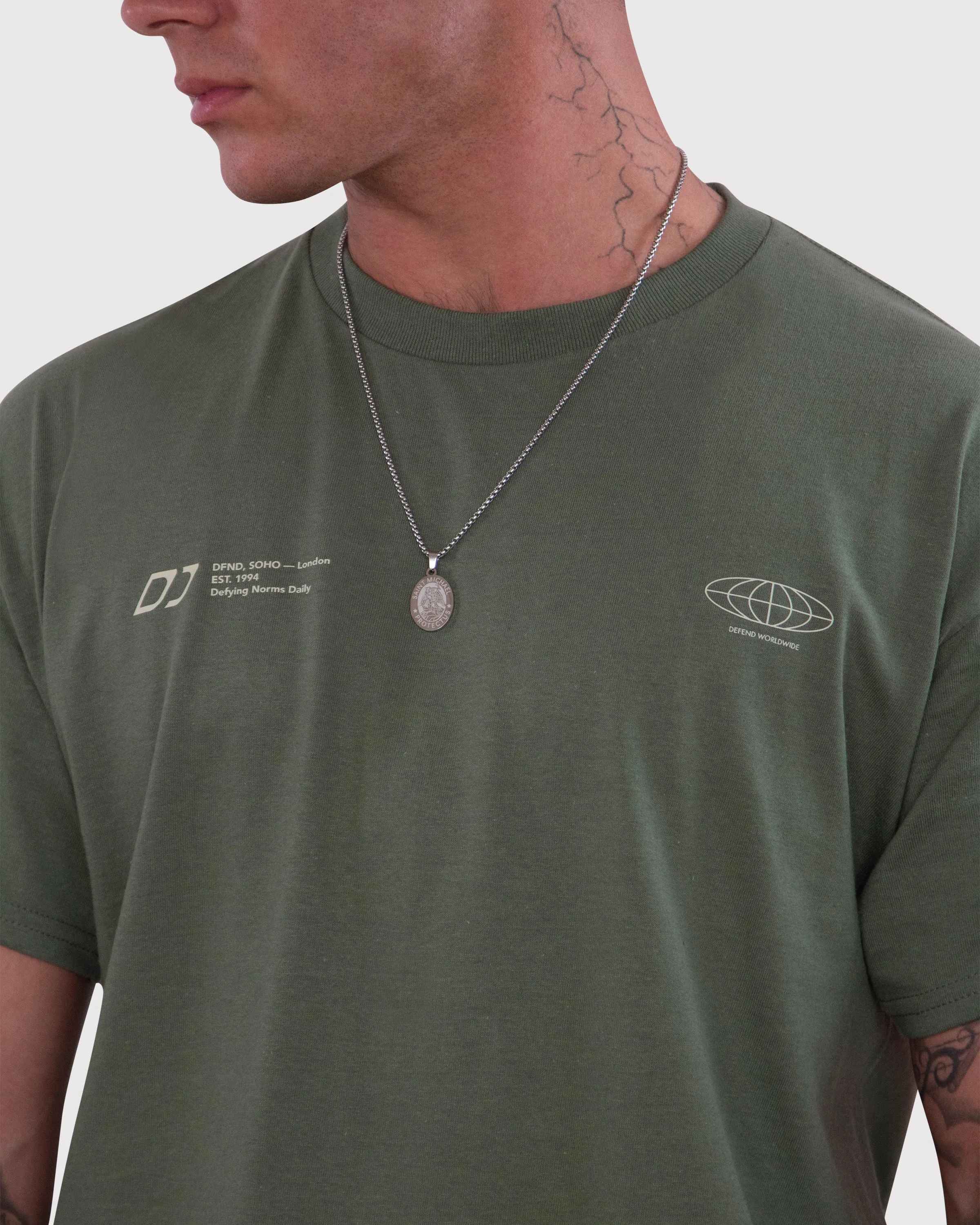 DFND CIRCA OVERSIZED T-SHIRT - BLACK sold by DFND product image thumbnail 5