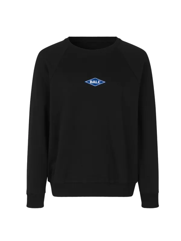 Ball Raglan Crew Neck - Black sold by DFND